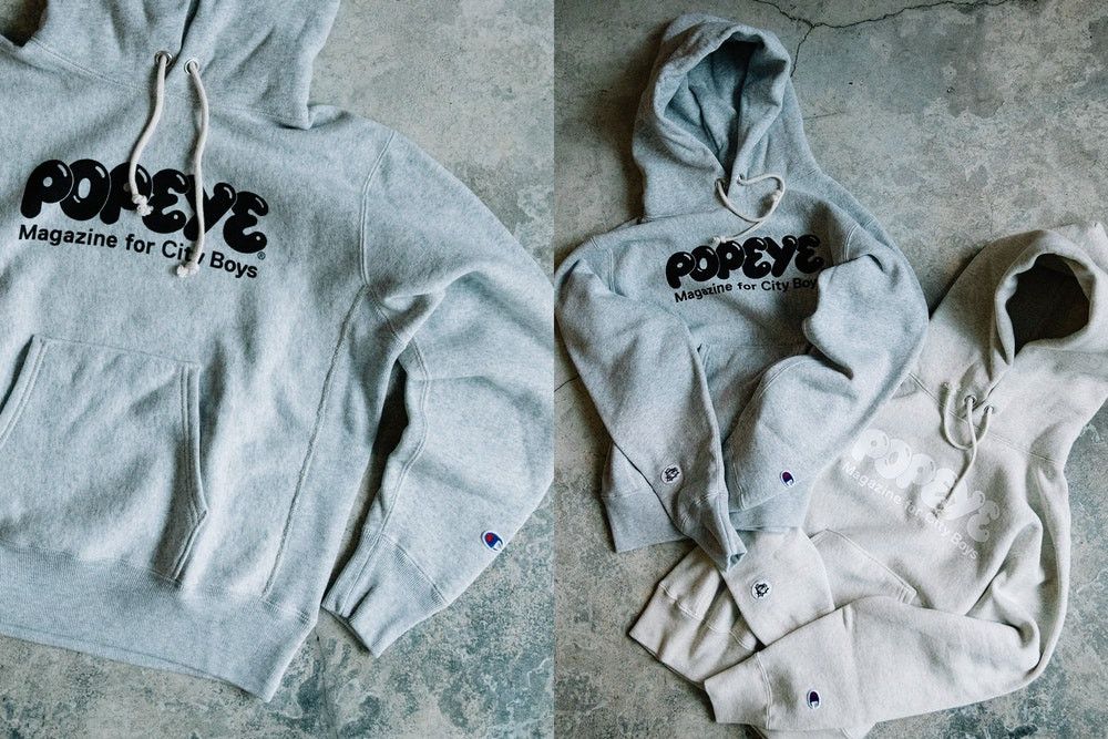 Beams Plus × Champion Champion Japan x Beams x Popeye Magazine 