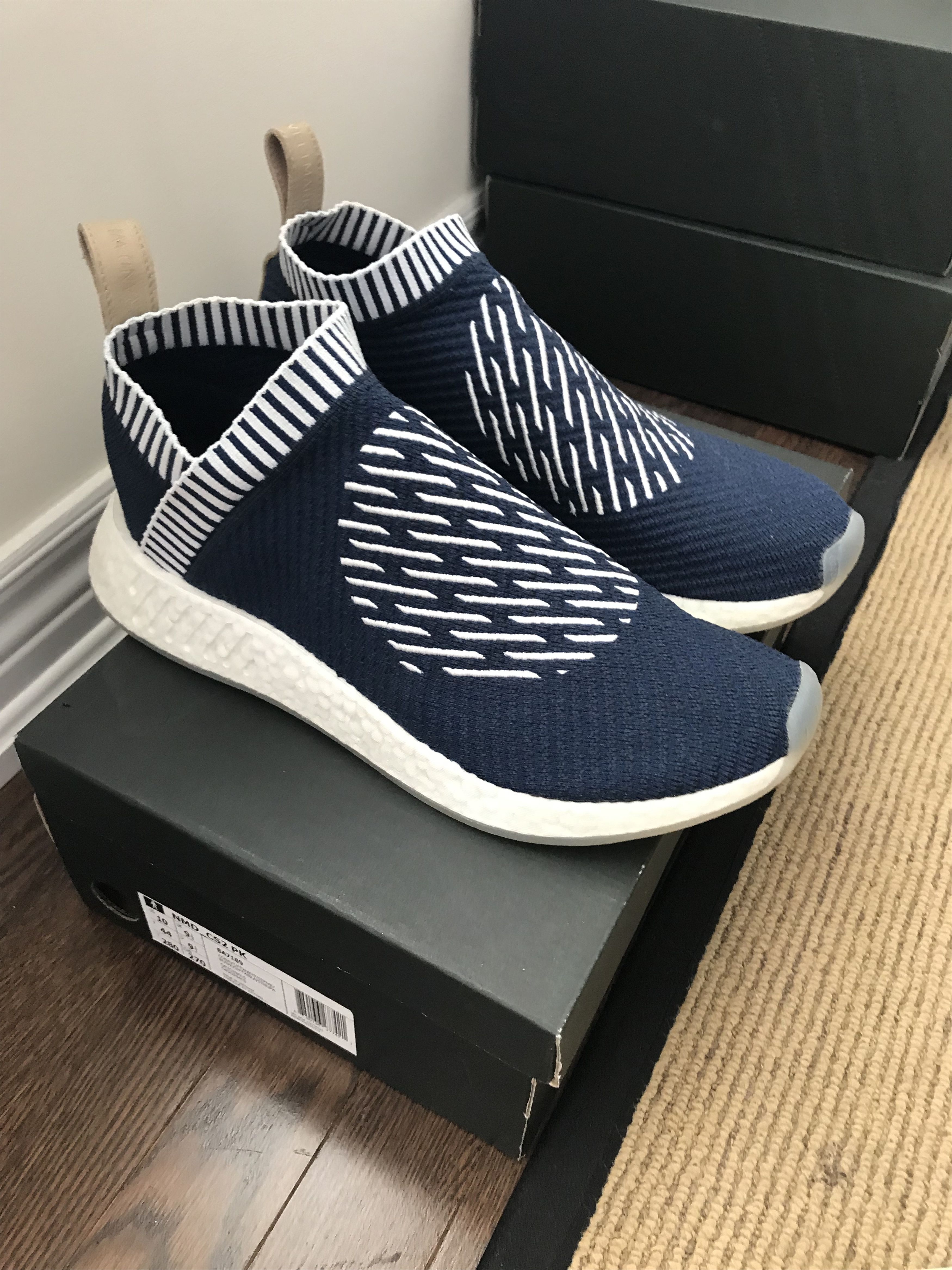 Adidas adidas NMD CS2 Primeknit Ronin Stripes Size US 10 / EU 43 - 2 Thumbnail