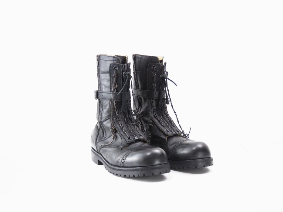 Number (N)ine AW06 ‘Noir’ Combat Boots | Grailed