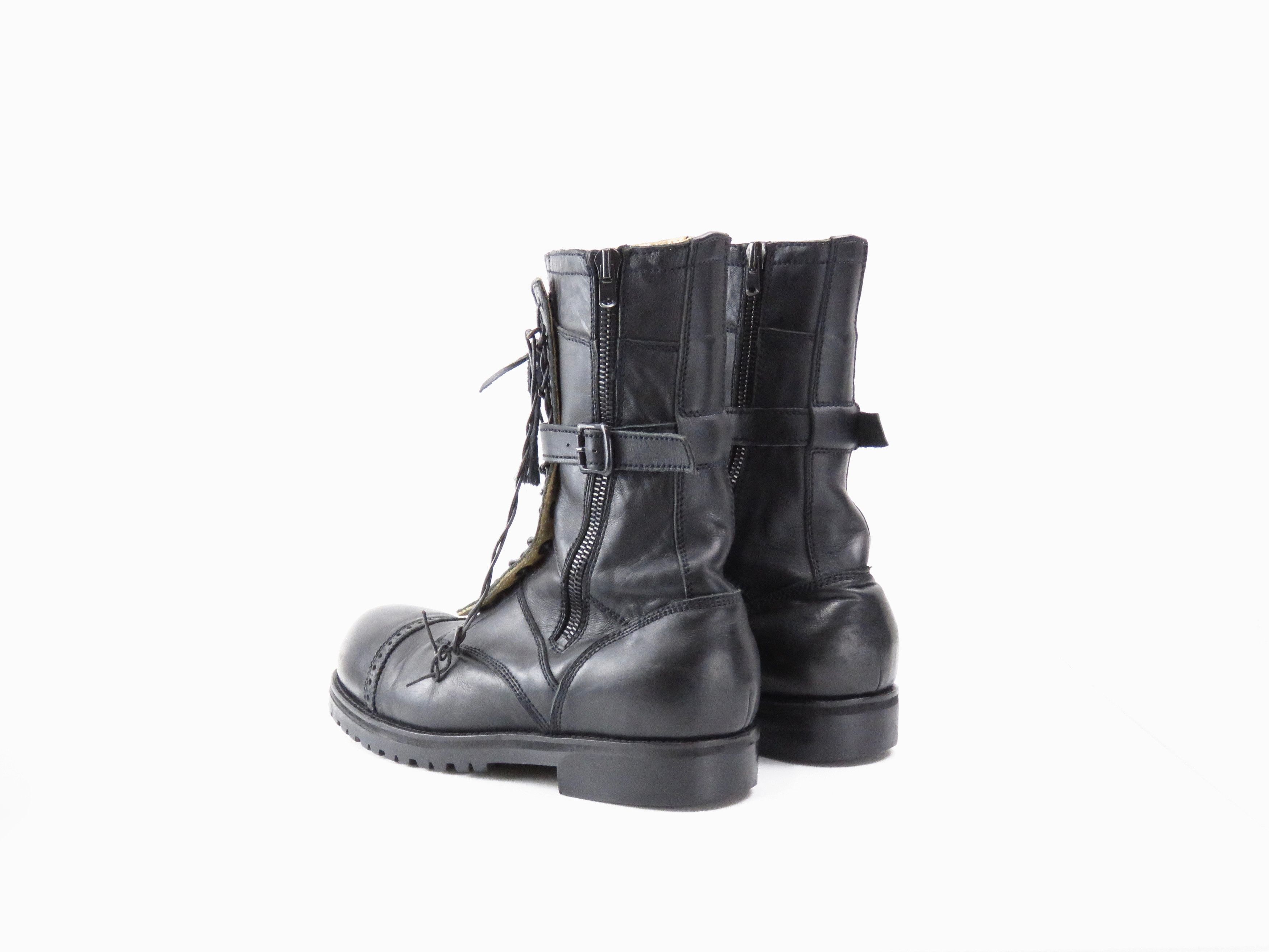 訳あり】Number nine Noir Combat boots