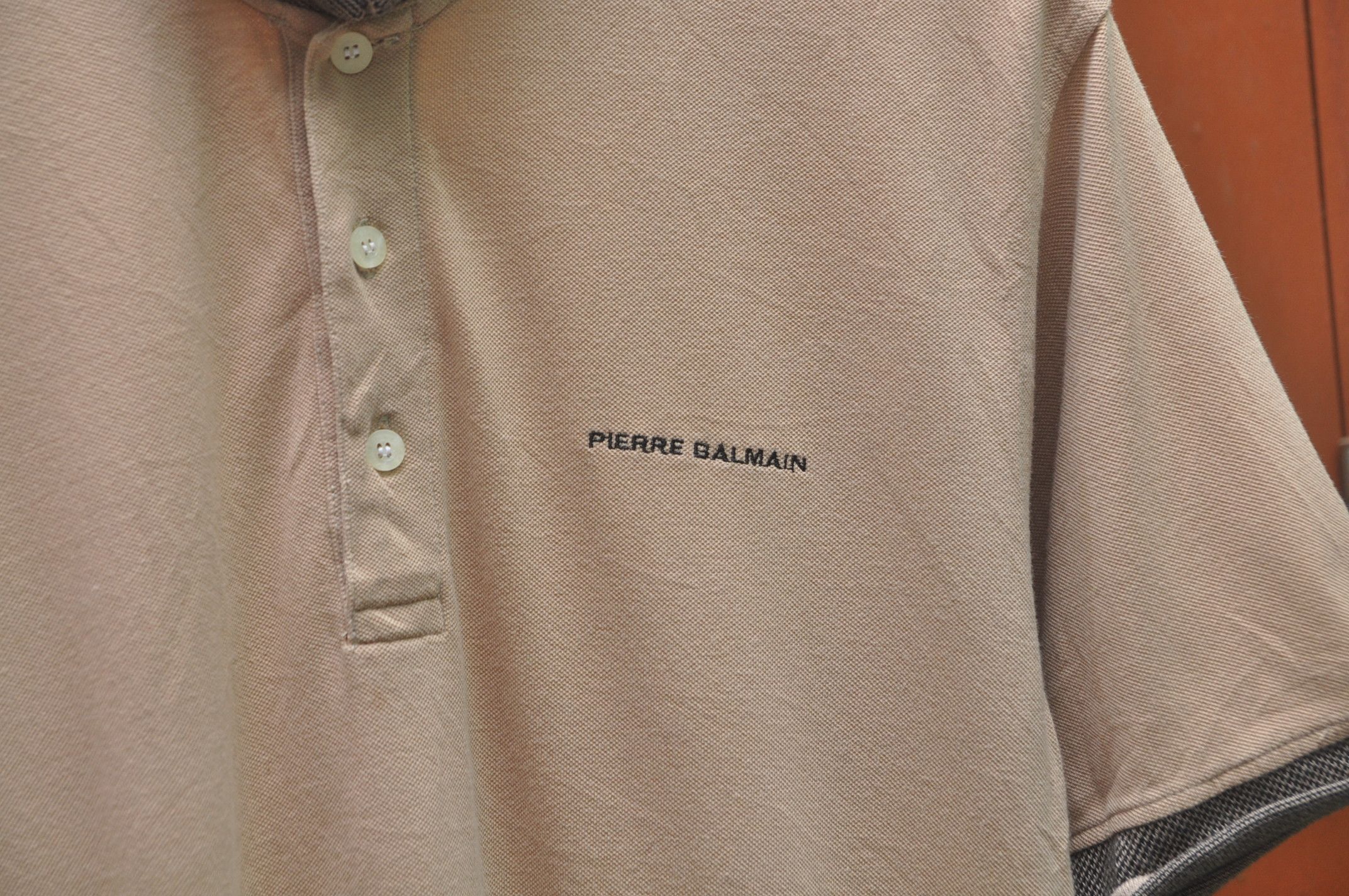 Balmain × Designer × Japanese Brand Pierre Balmain Button Up Ringer Shirt Size US M / EU 48-50 / 2 - 3 Thumbnail