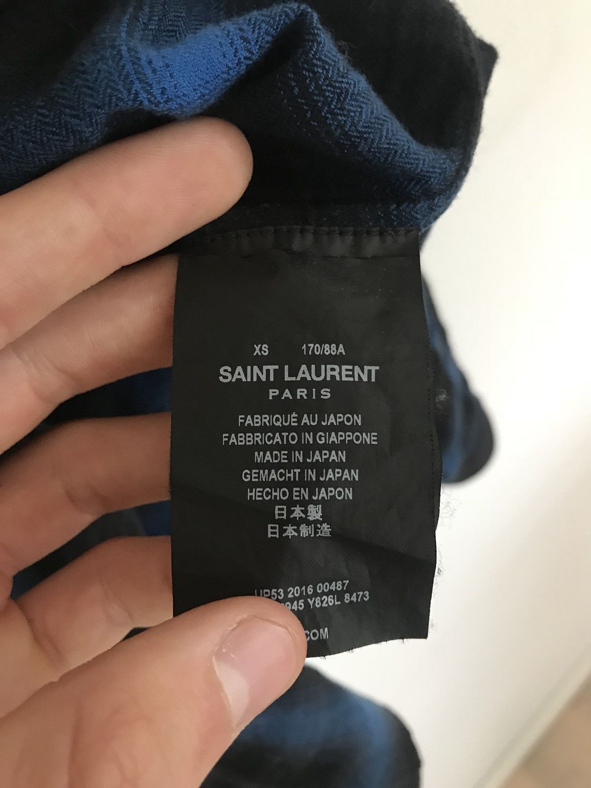 Saint Laurent Paris Western Flannel Size US XS / EU 42 / 0 - 3 Thumbnail