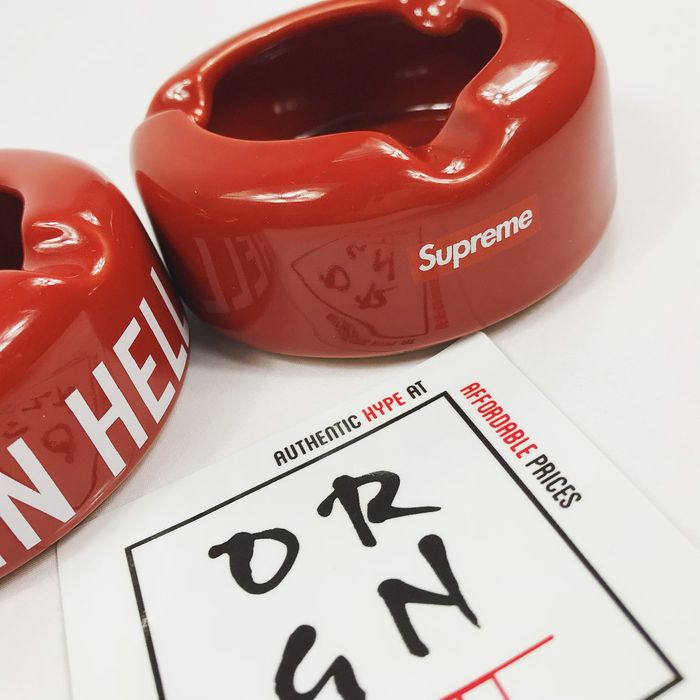 Supreme see you in hell ashtray cheap