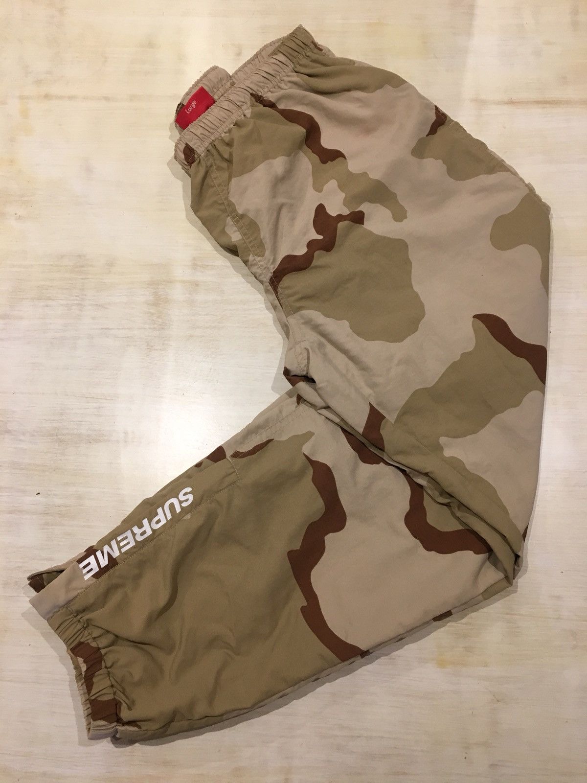 Supreme Supreme Desert Camo Warm Up Pants | Grailed