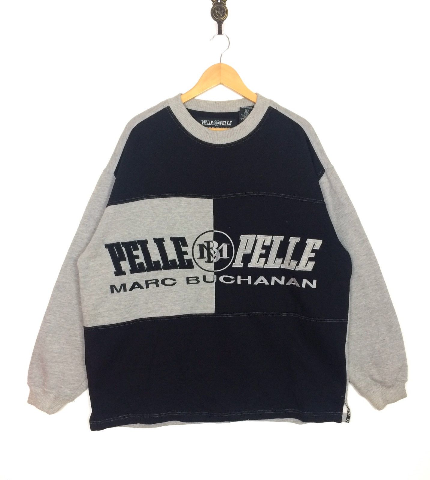 全国送料無料の通販 Pelle Pelle RARE PELE PELE BY MARC BUCHANAN SWEATSHIRT BIG トップス