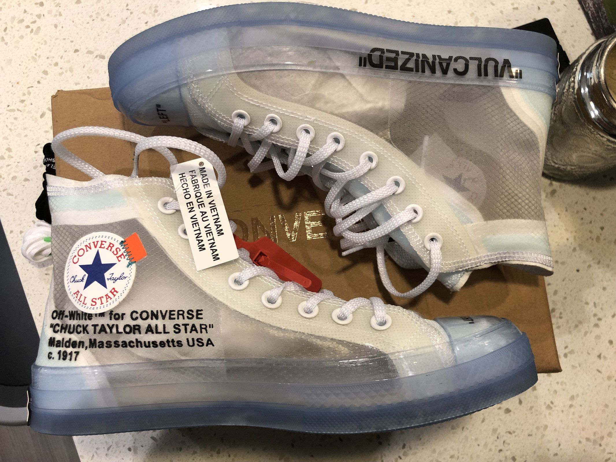 Off white converse grailed online