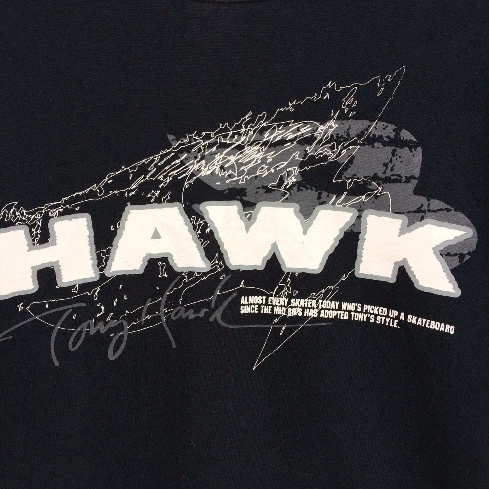 Hawk × Tony Hawk × Vintage Vintage Tony hawk legendary skateboarder Sweatshirts Size US XL / EU 56 / 4 - 3 Thumbnail