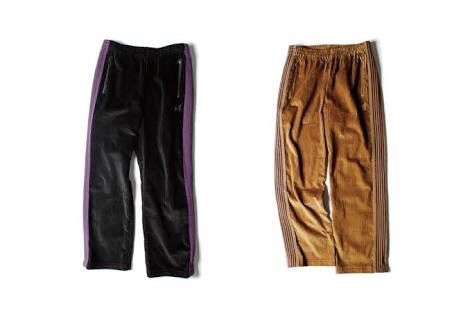 Needles Needles X Freak's Store Velvet Corduroy Track Pants | Grailed