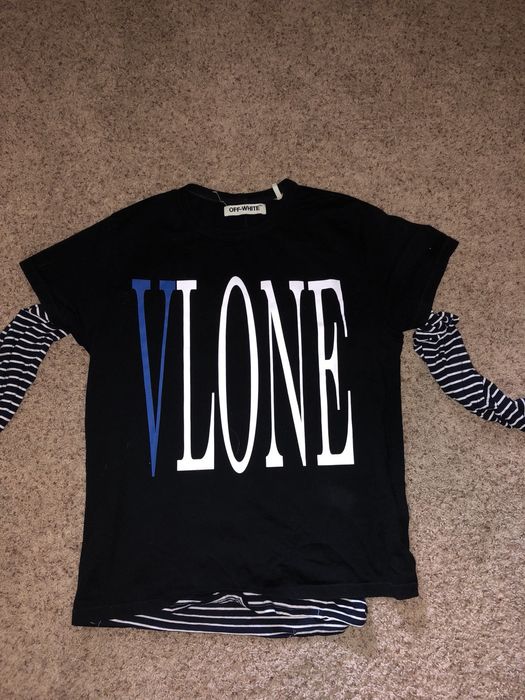 White 2024 vlone tee