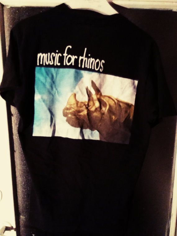 Vintage 90s Pearl Jam Music For Rhinos T Shirt - BIDSTITCH