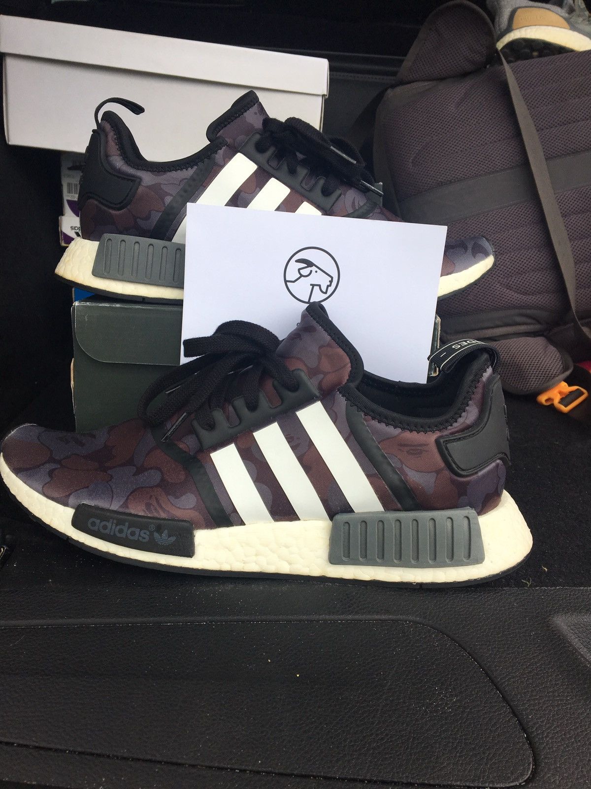 Bape nmd grailed best sale