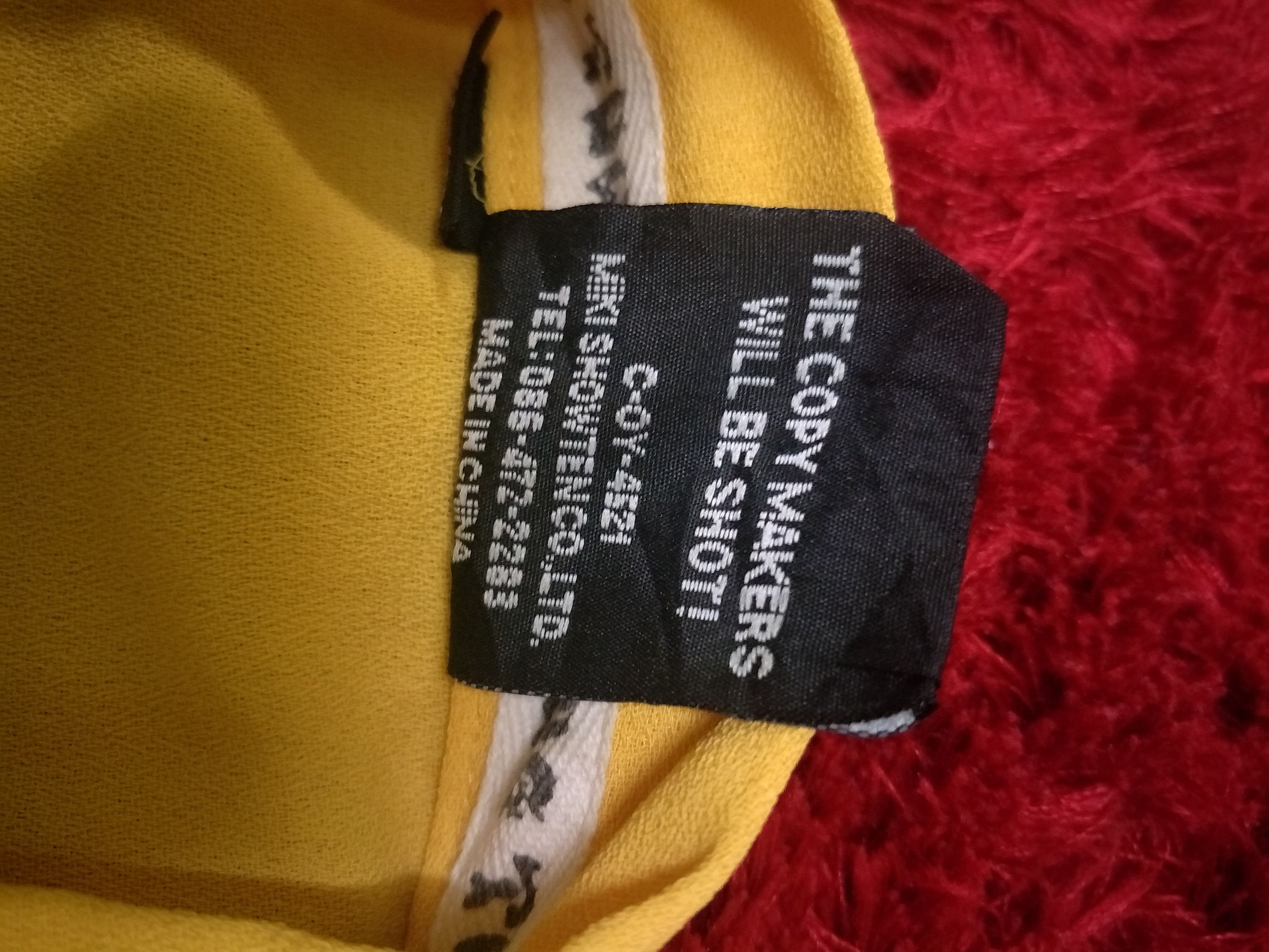 Dogtown DogTown Kimono Embroidery Yellow Dragon Japanese Style Size US XL / EU 56 / 4 - 12 Thumbnail