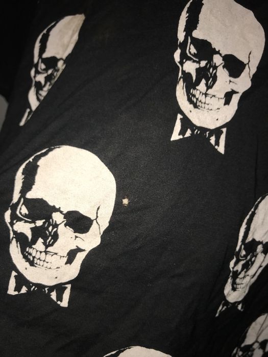 Saint laurent outlet skull t shirt