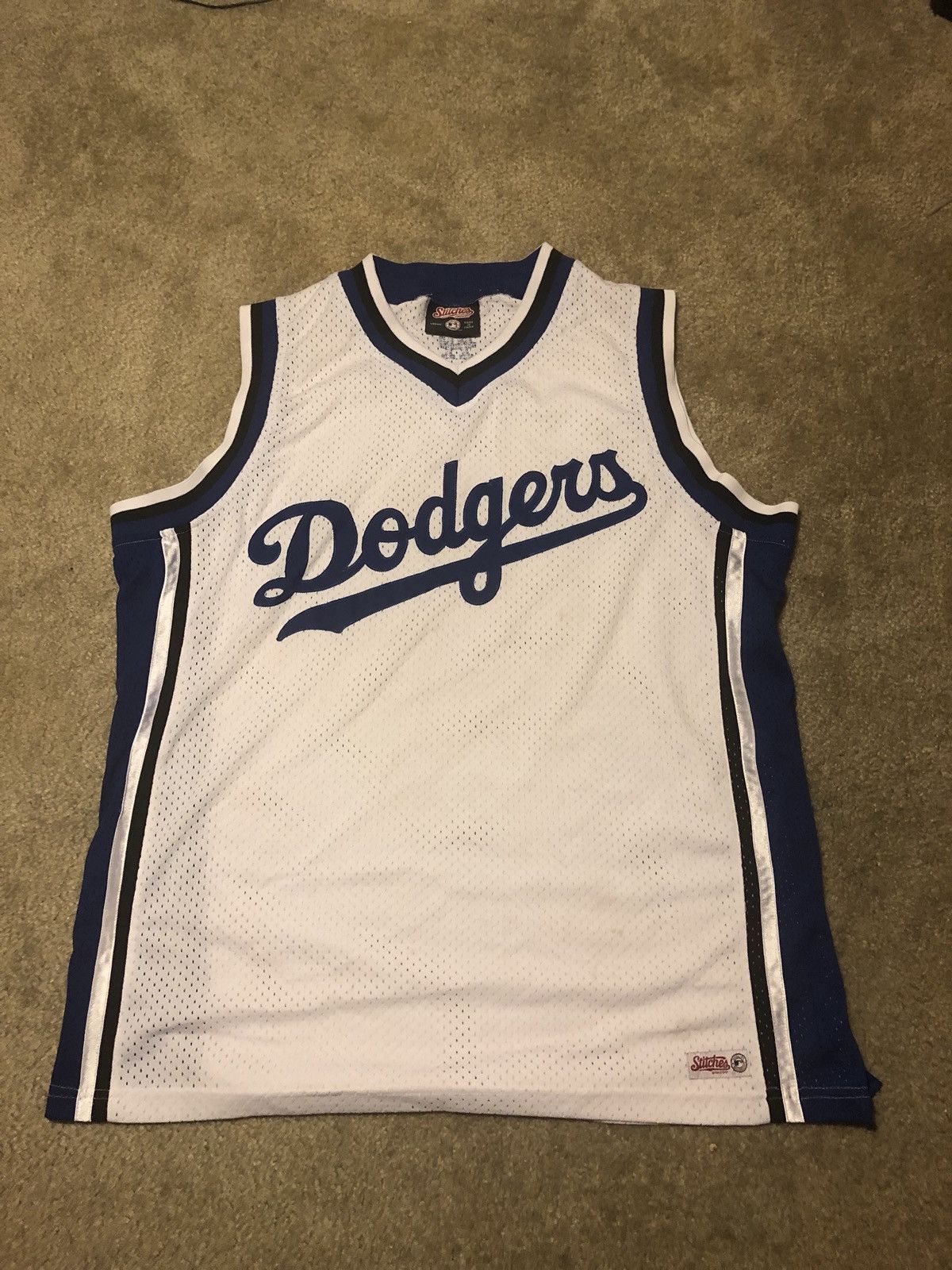 Los angeles dodgers basketball jersey