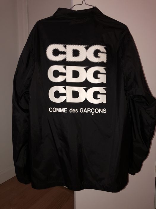 Coach jacket best sale comme des garcons