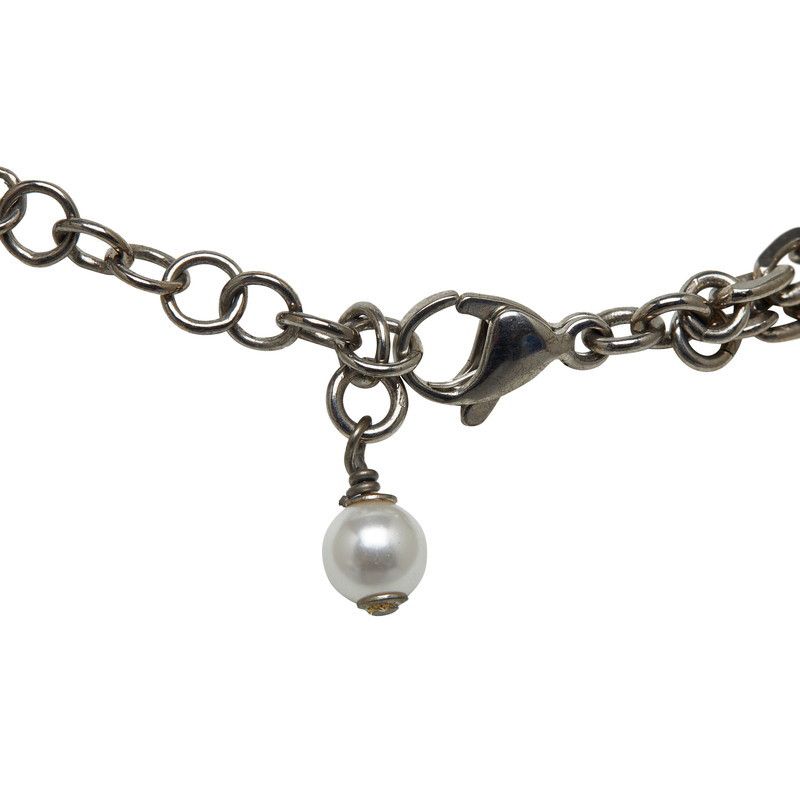 Chanel Chanel CC Pearl & Rhinestone Bead Necklace Size ONE SIZE - 3 Thumbnail