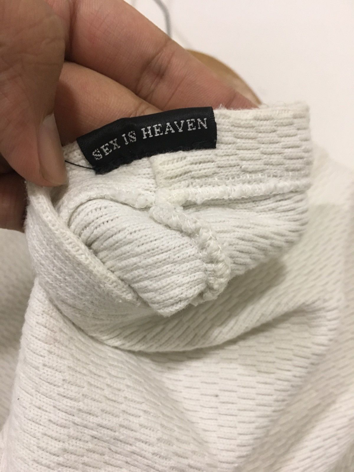 Japanese Brand white hoodie Size US S / EU 44-46 / 1 - 4 Thumbnail