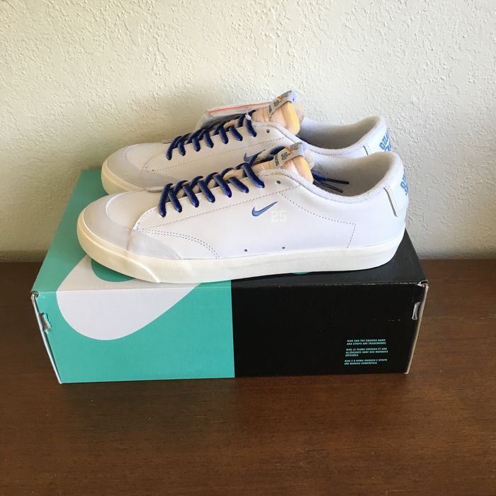 nike sb blazer low xt quartersnacks white
