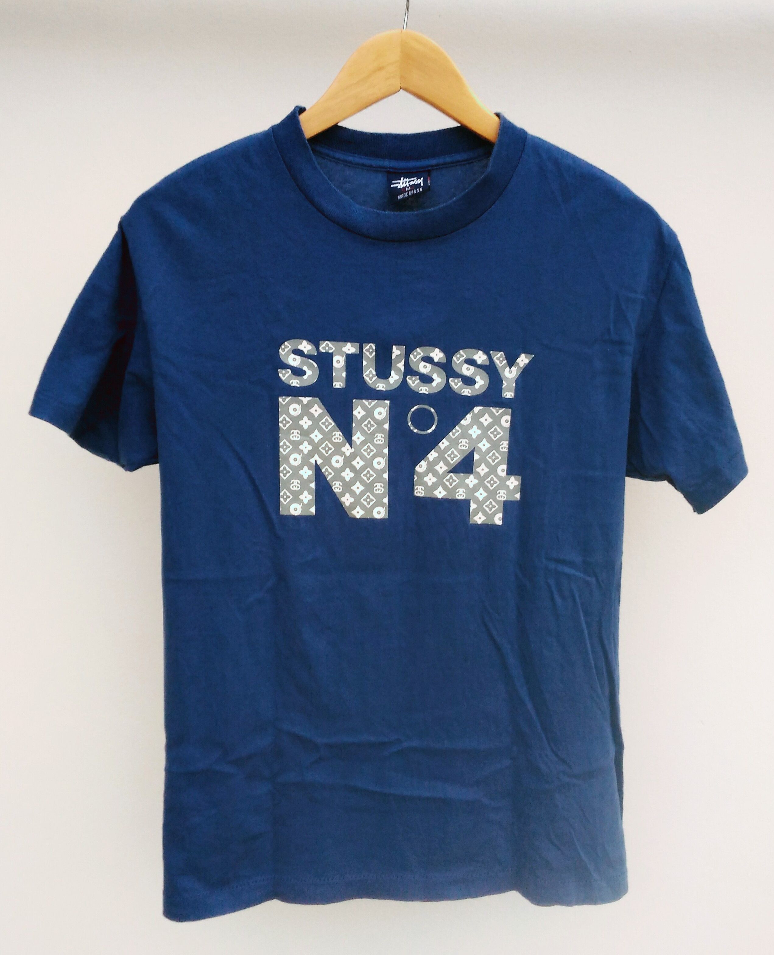 Stussy Vintage Stussy x Louis Vuitton LV T shirt Made in USA Size M Medium Grailed