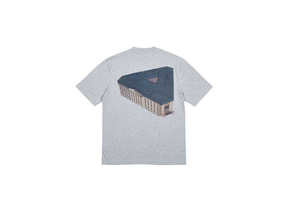 Palace Palace Palazzo t-shirt grey-marl | Grailed