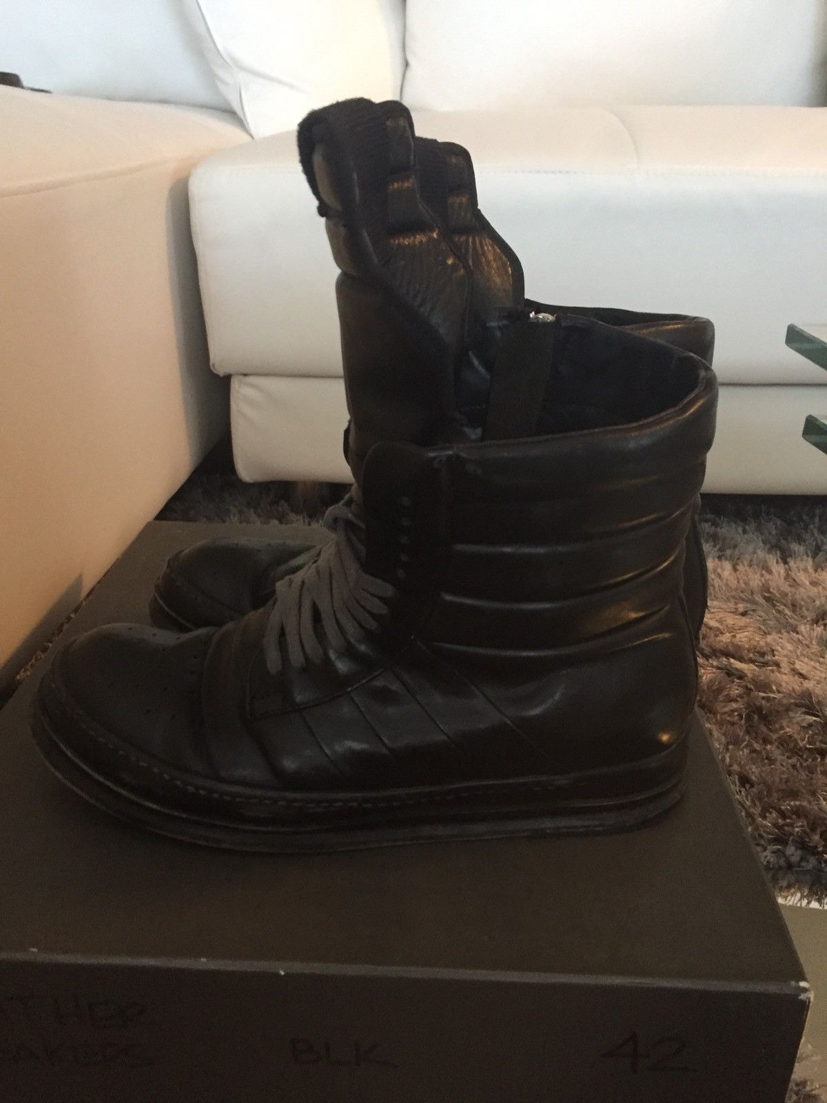 09aw crust期 rick owens Rick Owens '09 Crust Dunk - Gem