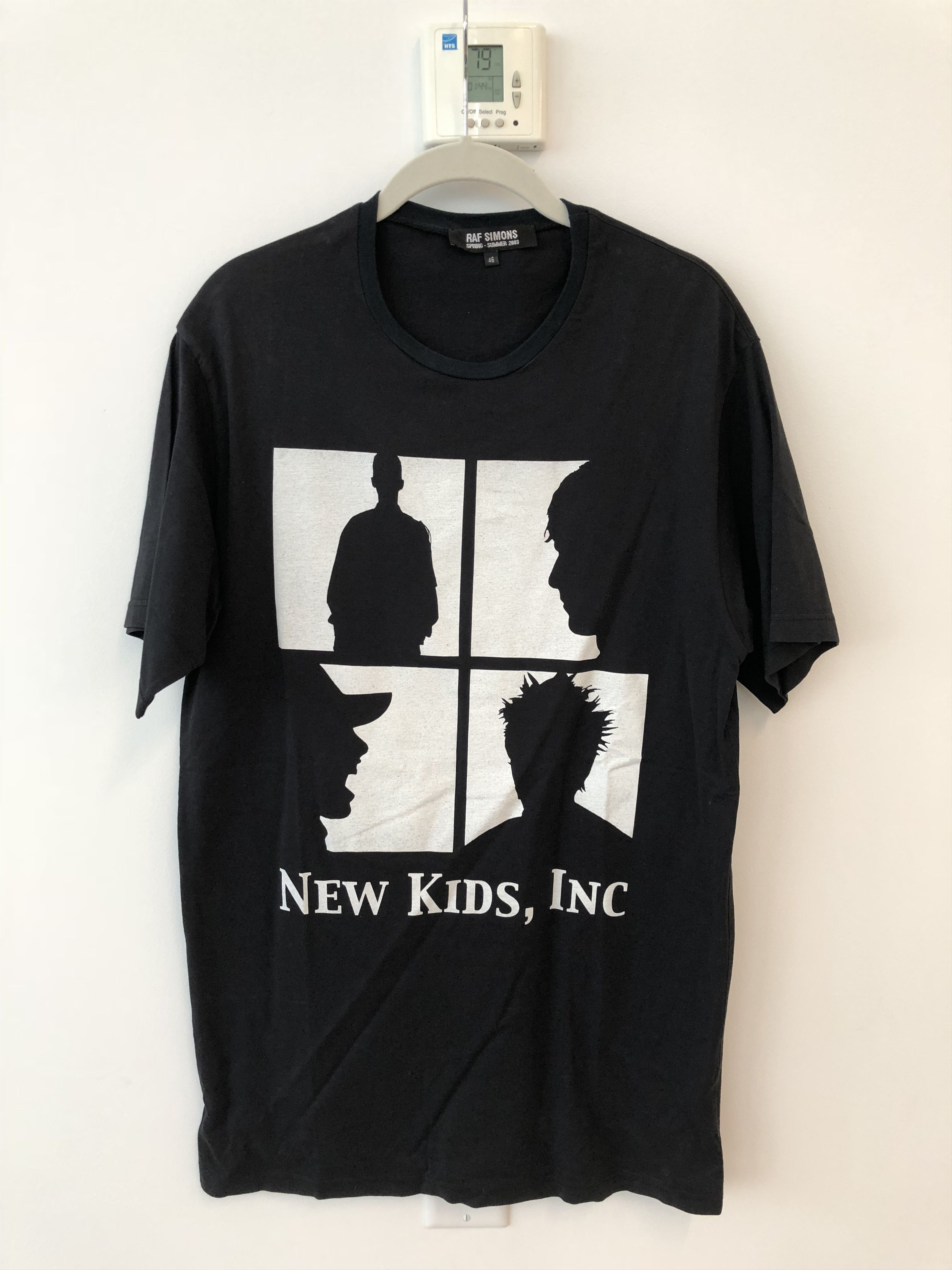 Raf Simons SS03 New Kids Inc Runway T Shirt | Grailed