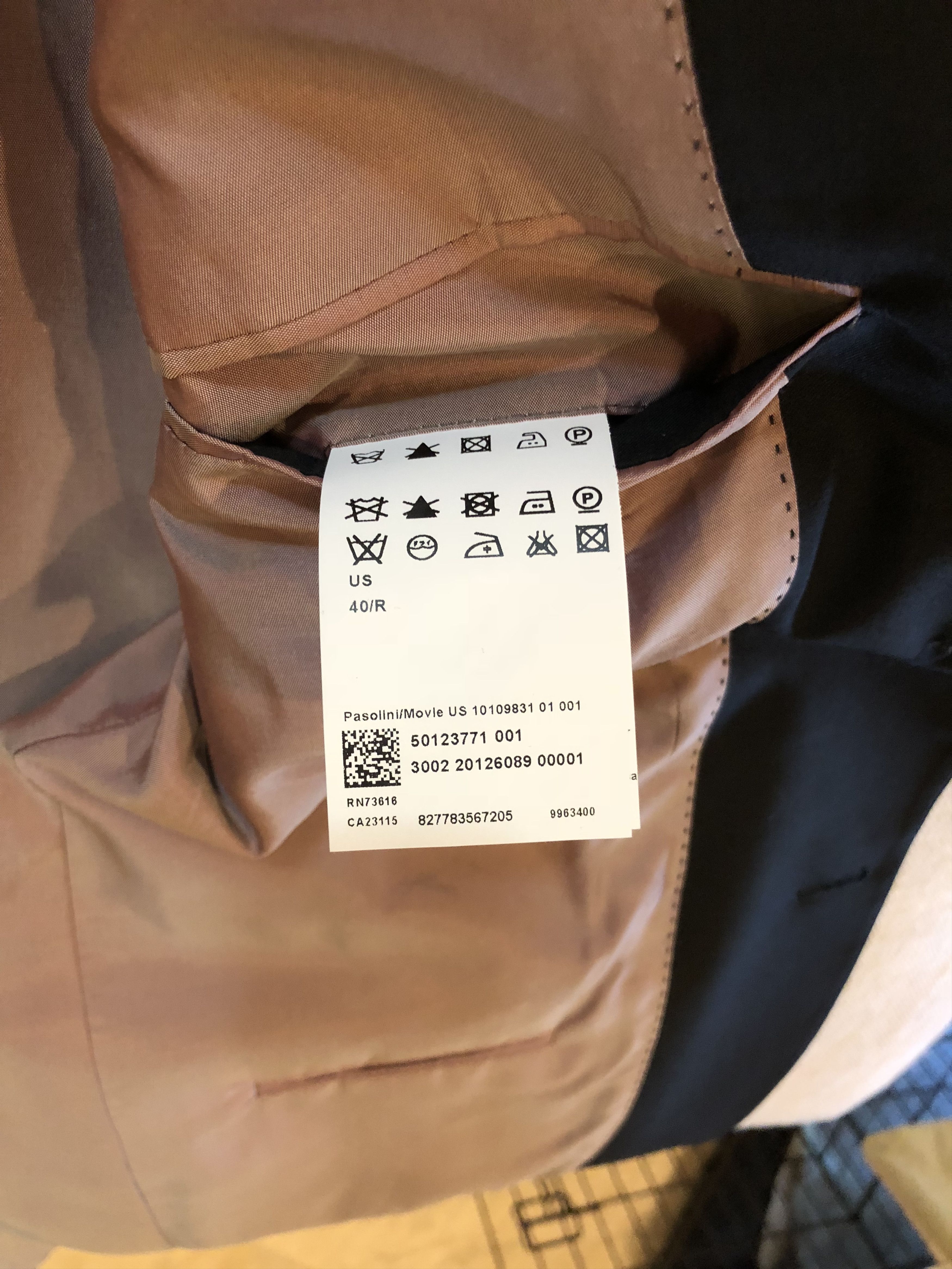 Black Pasolini/Movie Suit