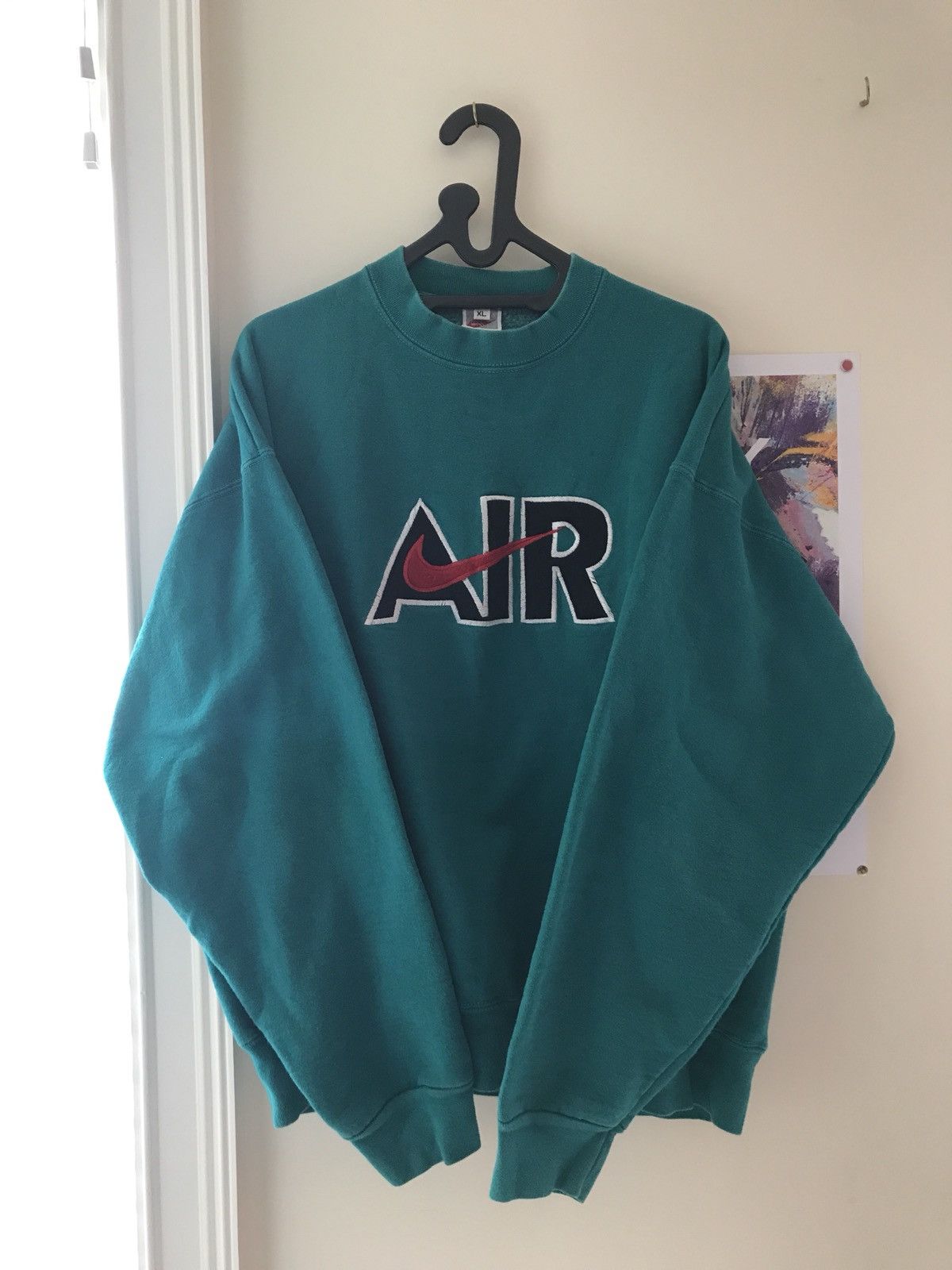 Nike × Vintage Nike Air Crewneck Size US XL / EU 56 / 4 - 1 Thumbnail