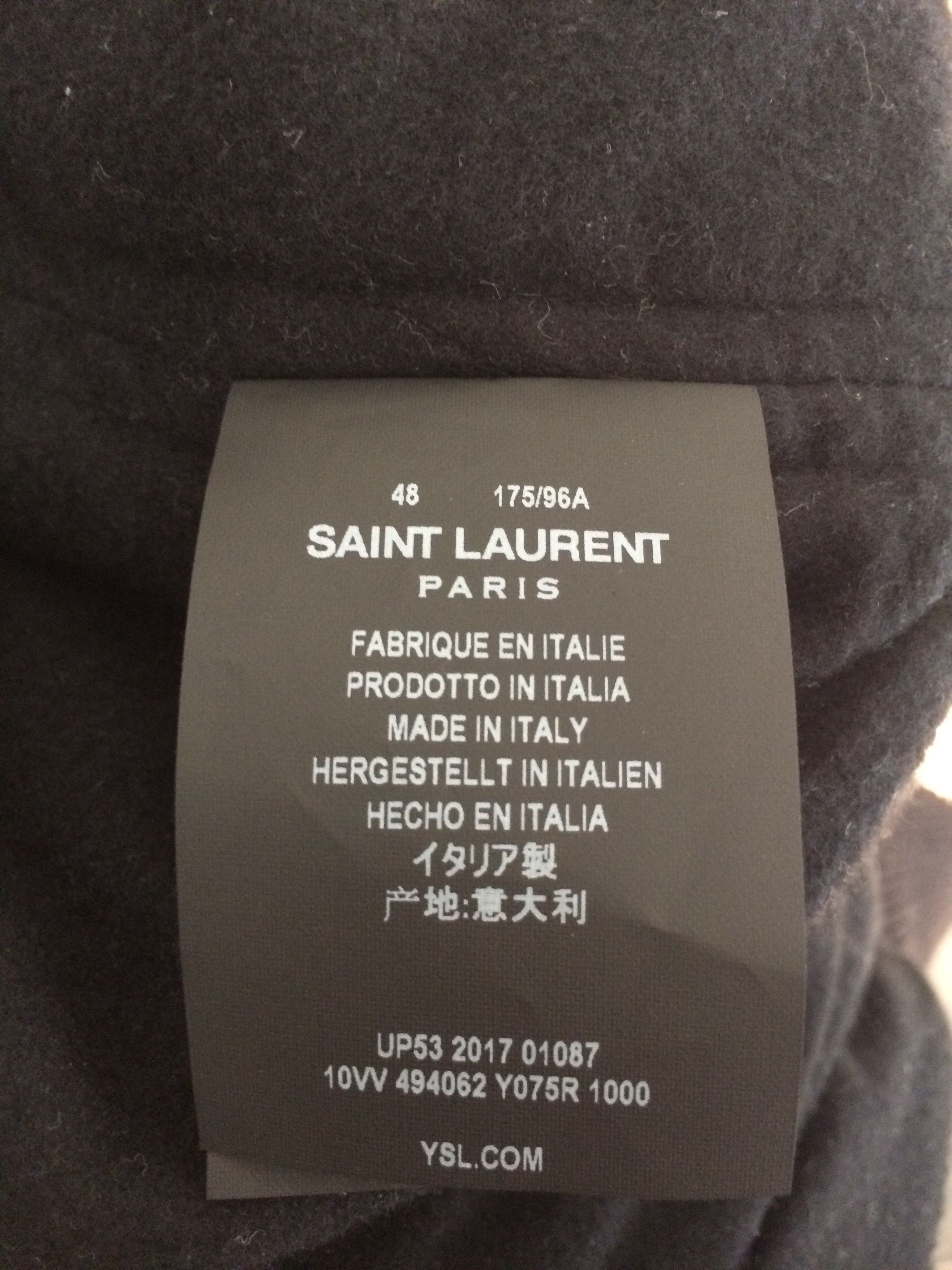 Saint Laurent Paris Saint Laurent Story Varsity Jacket Size US M / EU 48-50 / 2 - 9 Thumbnail