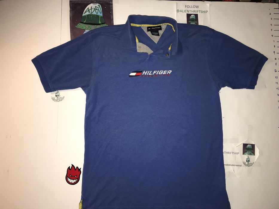 Vintage Tommy Hilfiger Vintage Polo t-shirt blue | Grailed