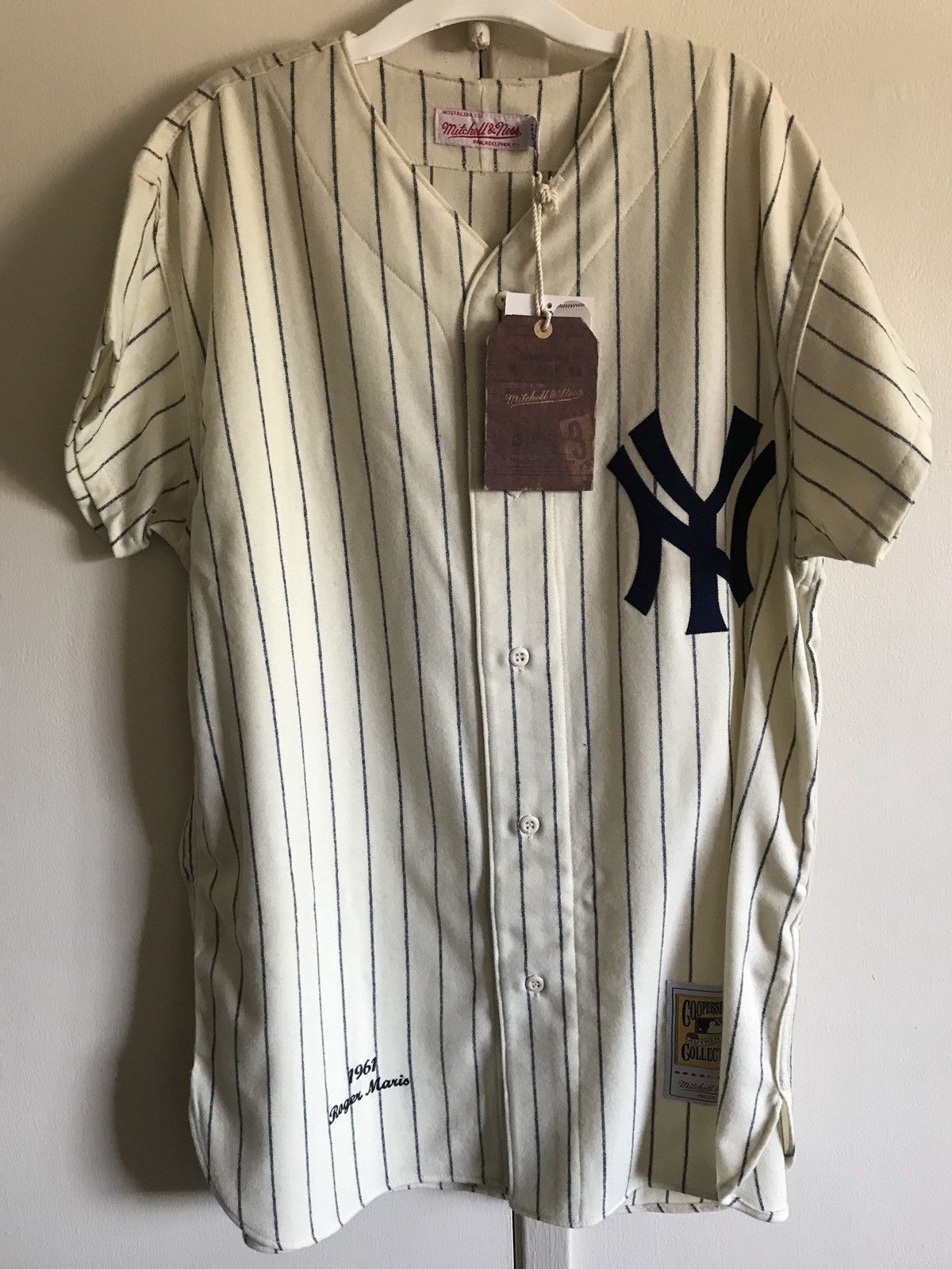 Vintage Roger Maris Mitchell and Ness vintage Yankees Jersey – KYVintage