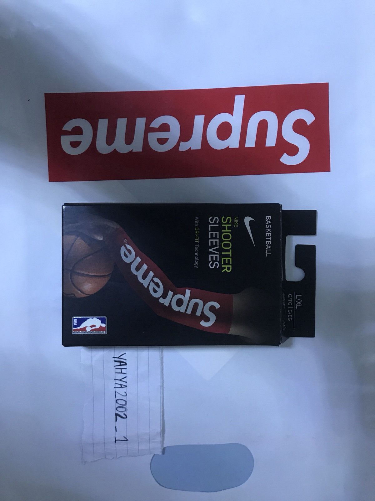 Nike × Supreme SUPREME X NBA X NIKE SHOOTER SLEEVES | Grailed