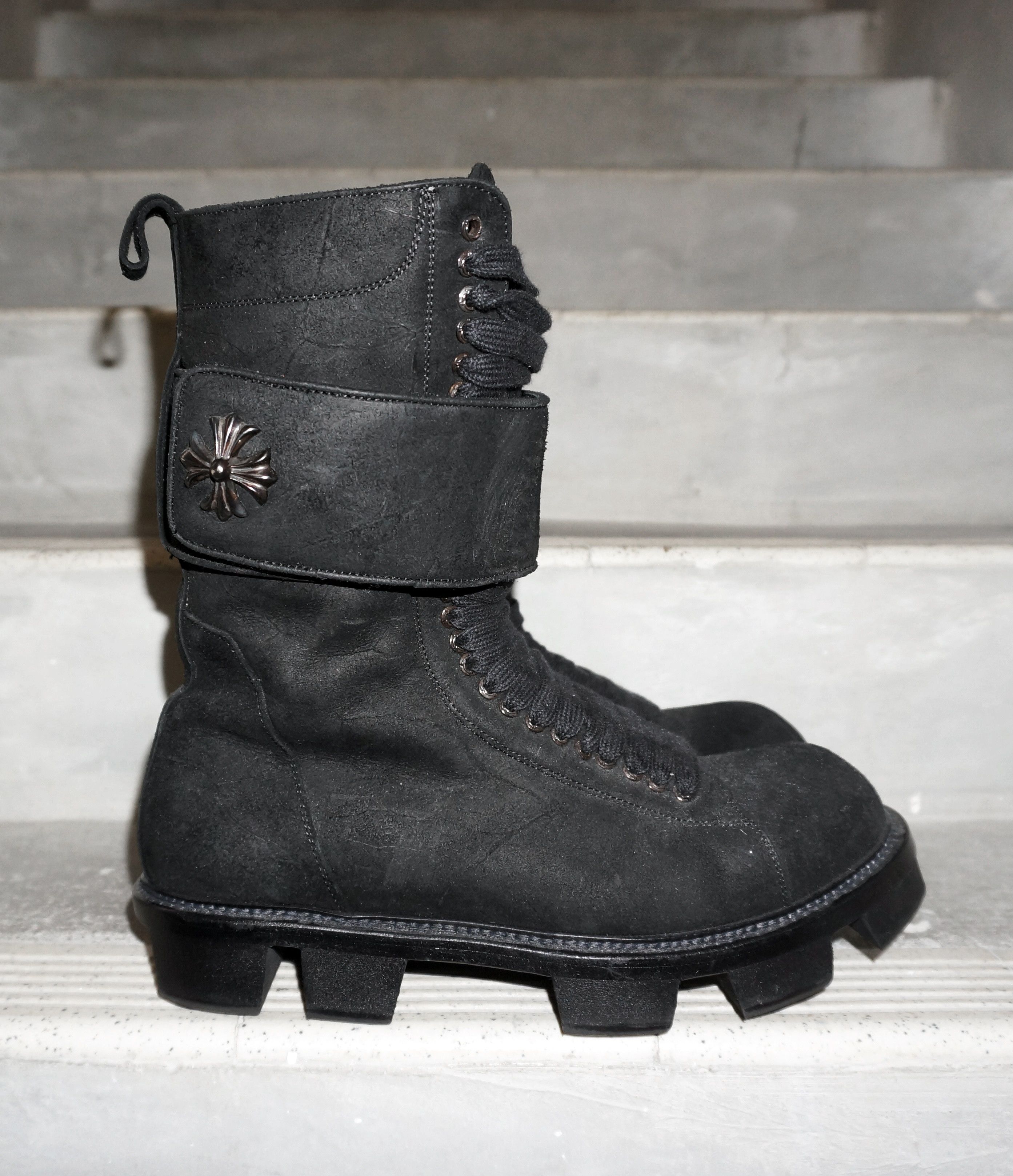 Rick owens plinth boots online