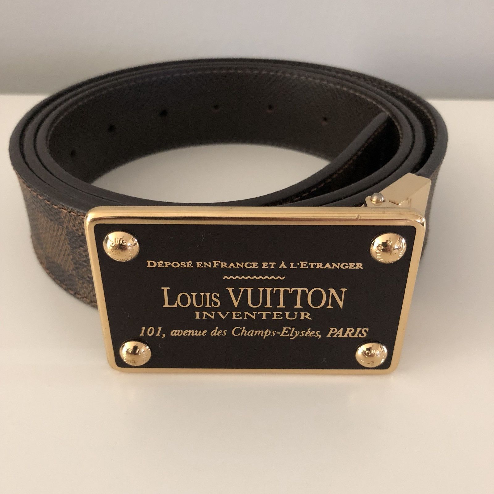 Louis Vuitton 2018 Pyramid Belt - Black Belts, Accessories