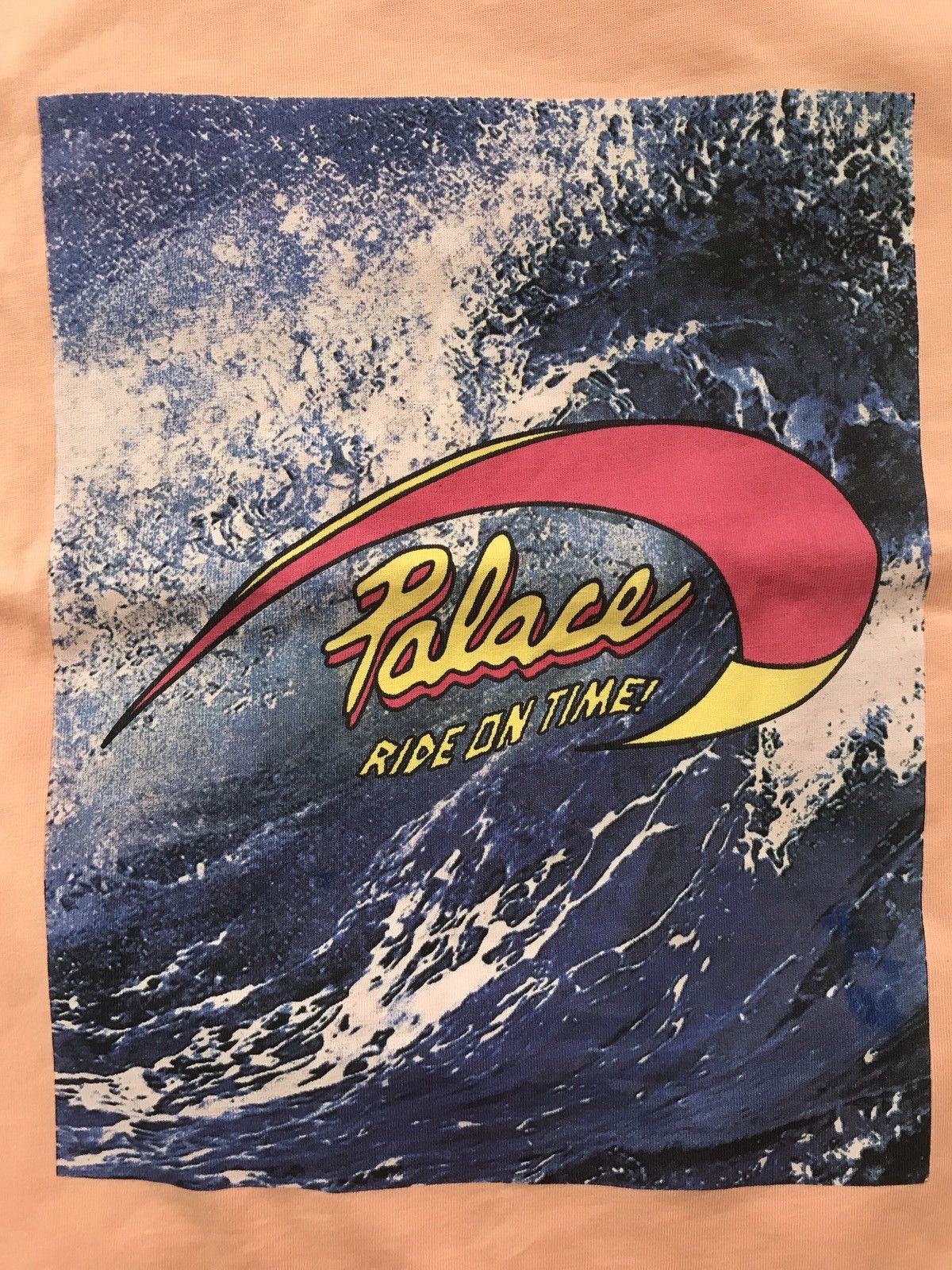 Palace Ride T-Shirt Peach Size US L / EU 52-54 / 3 - 3 Thumbnail