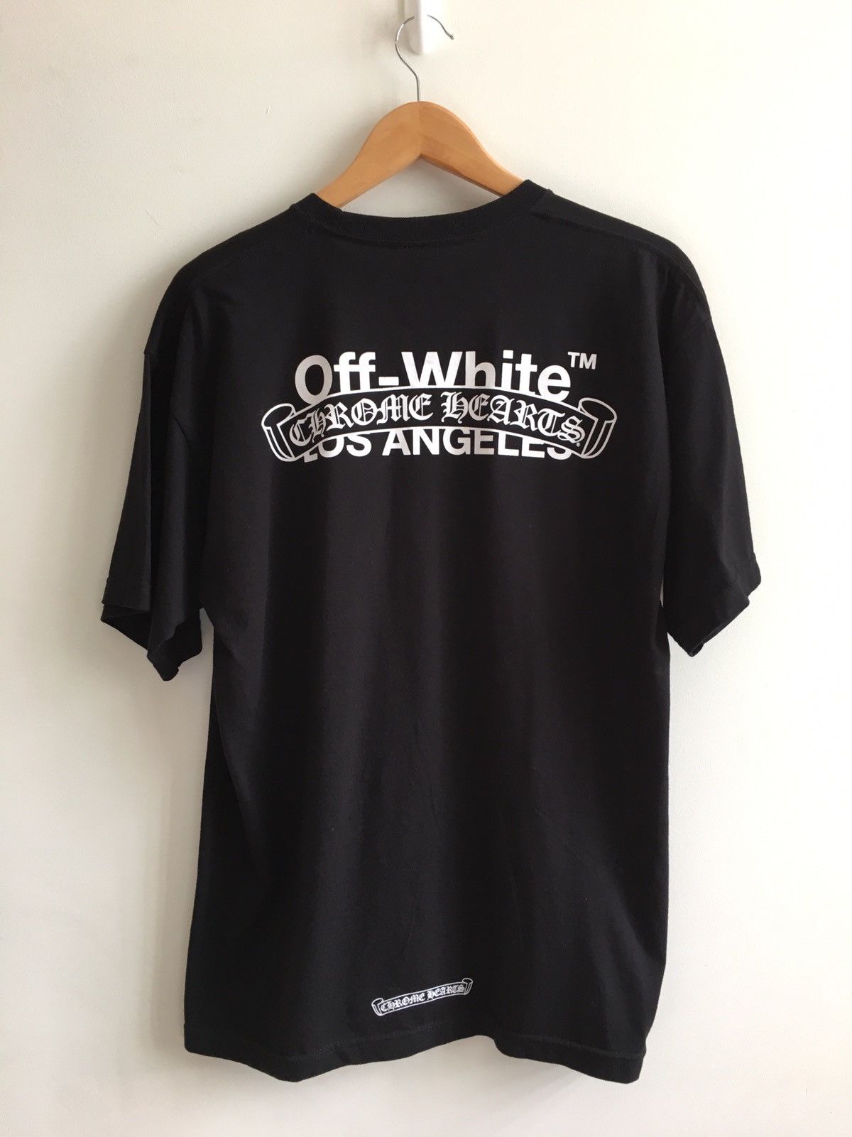 Off-White Los Angeles T-Shirt Chrome Hearts Off White Tee | Grailed