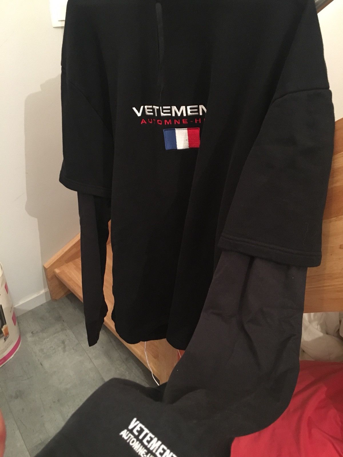 Vetements Vetements Hoodie Automne Hiver Grailed