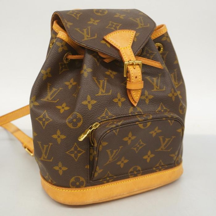 Louis Vuitton LOUIS VUITTON Rucksack Monogram Mini Monsouris M51137 ...