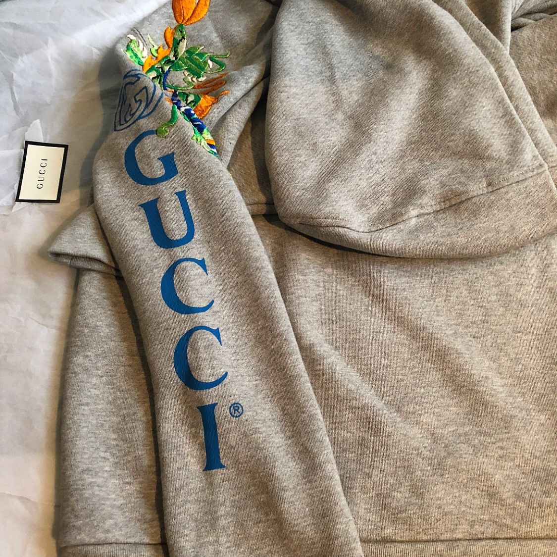 Gucci Gucci Dragon Embroidered Hoodie Size US M / EU 48-50 / 2 - 4 Thumbnail