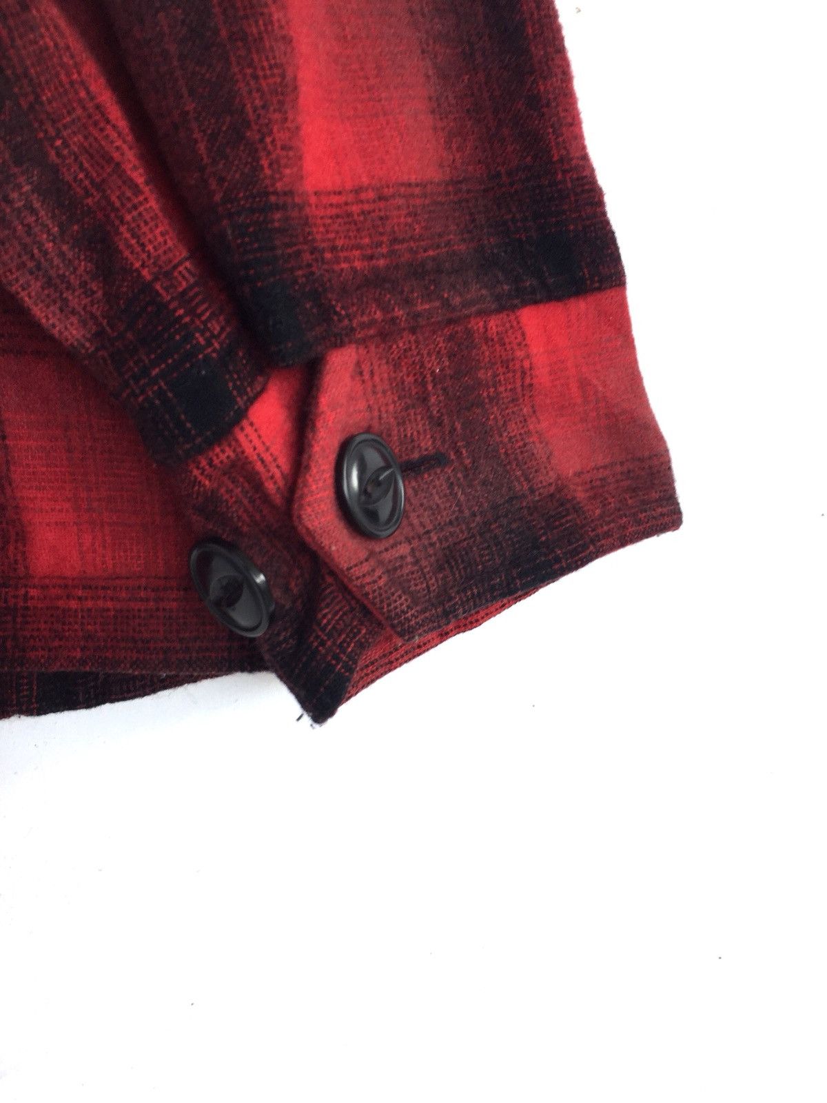 SHIPS Bondage Tartan Tactical Wool Blend Oversized Zipper Jacket Size US L / EU 52-54 / 3 - 4 Thumbnail