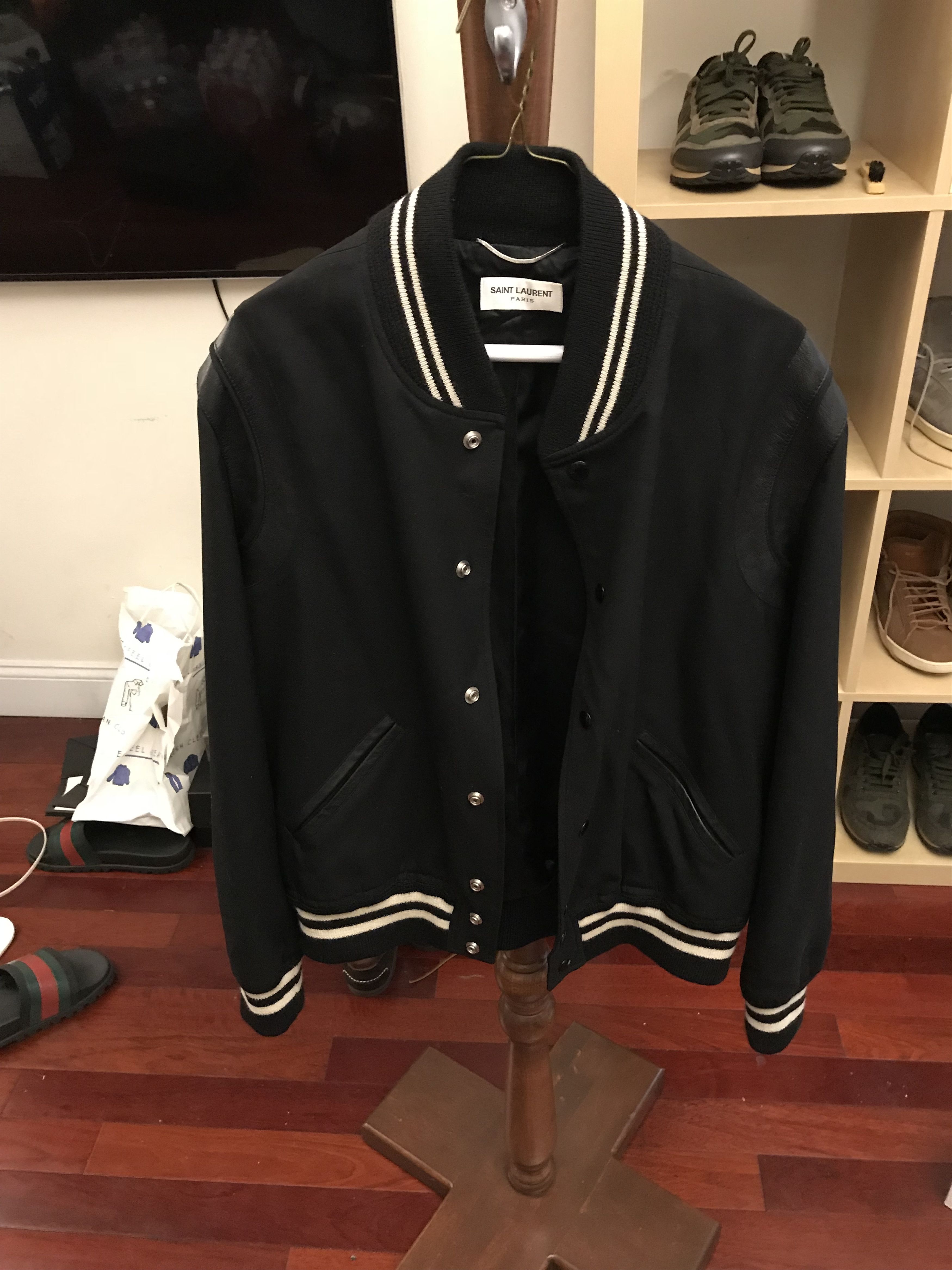 Saint Laurent Paris Saint Laurent Teddy Jacket s/s version Size US L / EU 52-54 / 3 - 1 Thumbnail