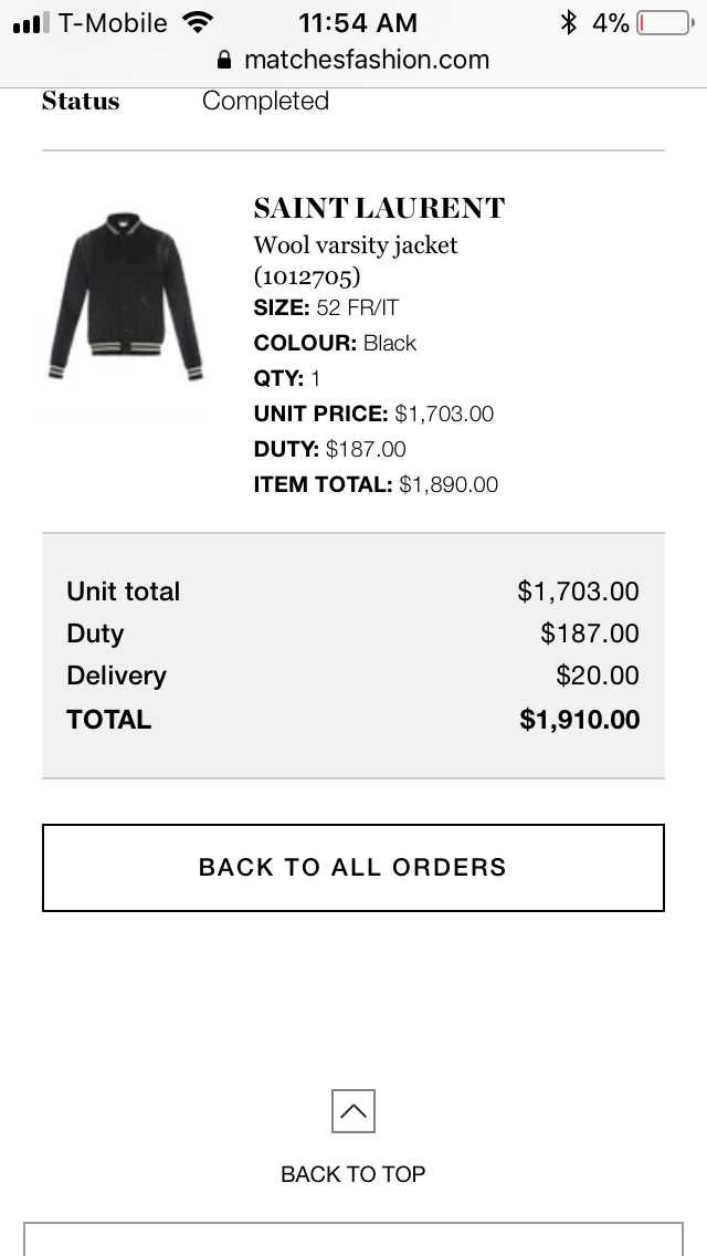 Saint Laurent Paris Saint Laurent Teddy Jacket s/s version Size US L / EU 52-54 / 3 - 12 Thumbnail