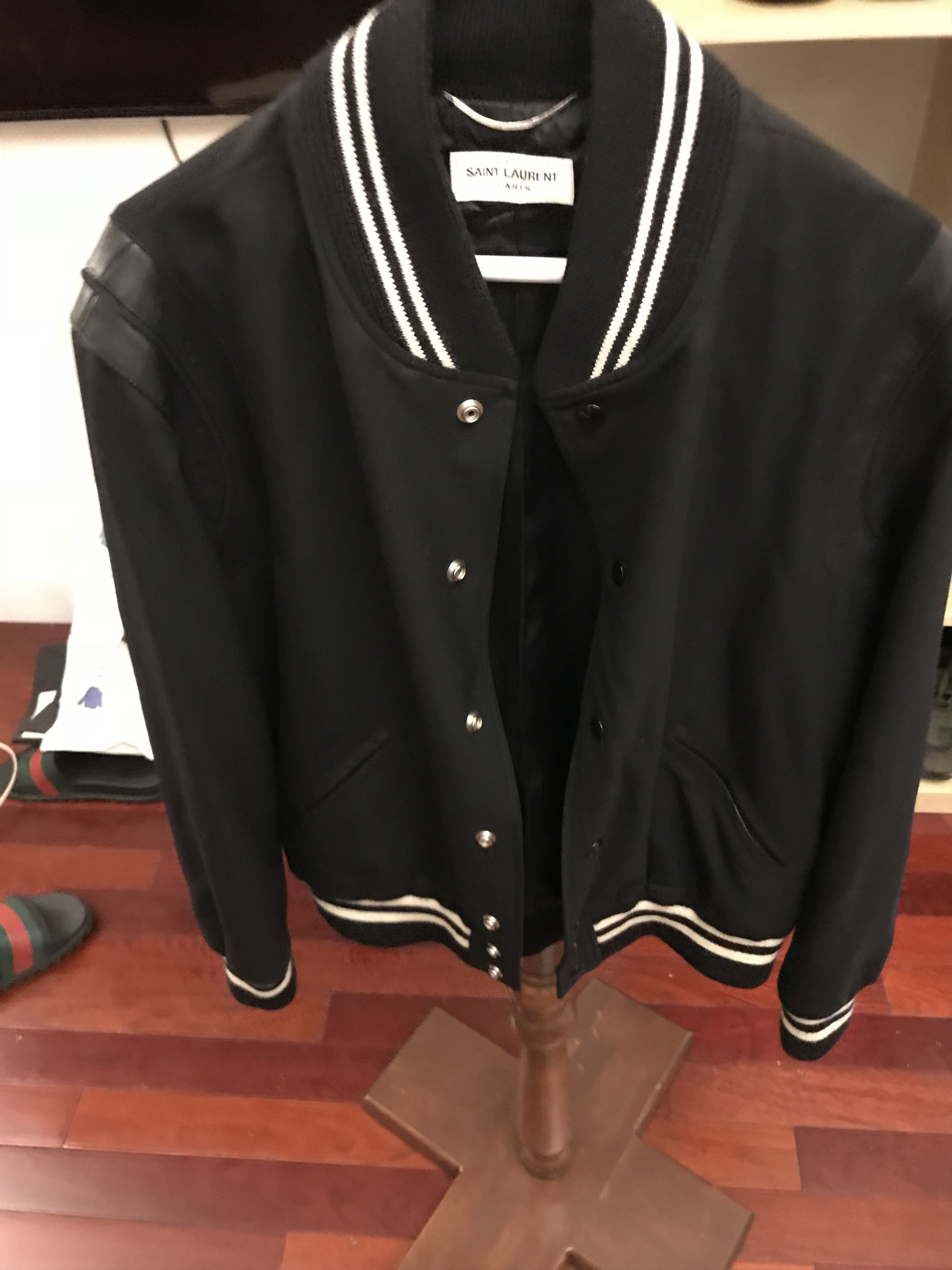 Saint Laurent Paris Saint Laurent Teddy Jacket s/s version Size US L / EU 52-54 / 3 - 6 Thumbnail