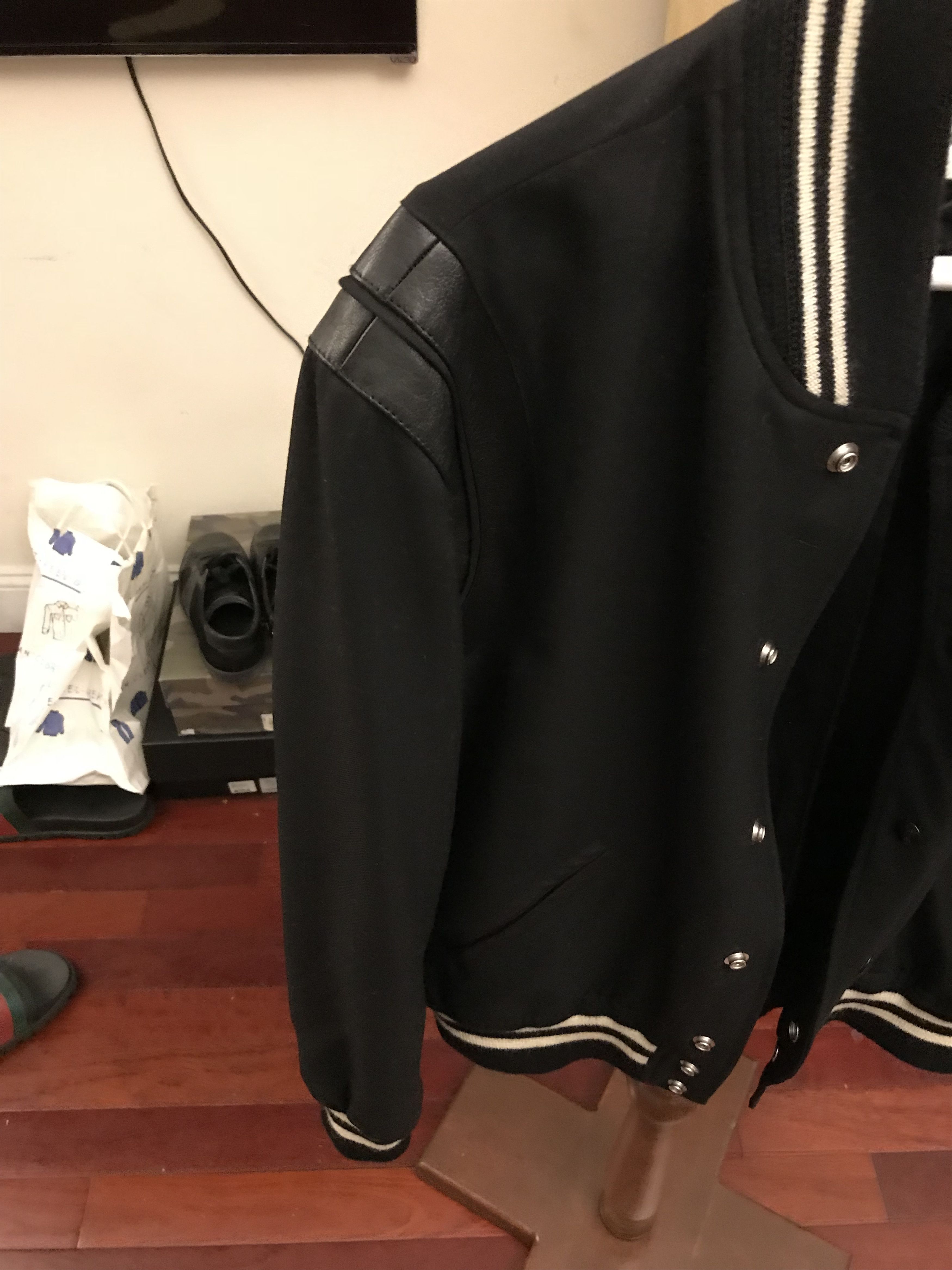 Saint Laurent Paris Saint Laurent Teddy Jacket s/s version Size US L / EU 52-54 / 3 - 7 Thumbnail