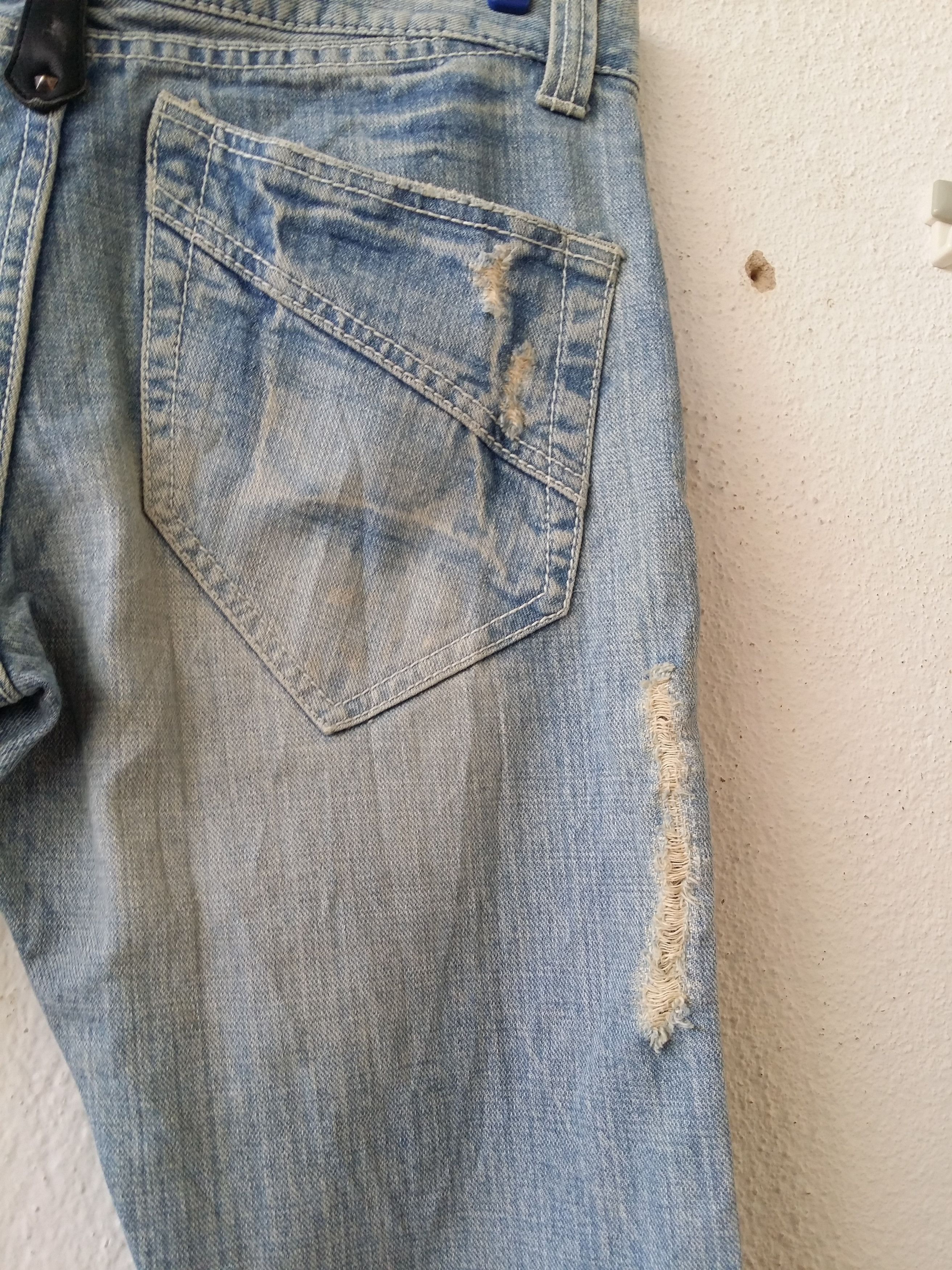 Boycott Japanese Brand Boycott Distressed Washed Ripped Style Size US 34 / EU 50 - 11 Thumbnail