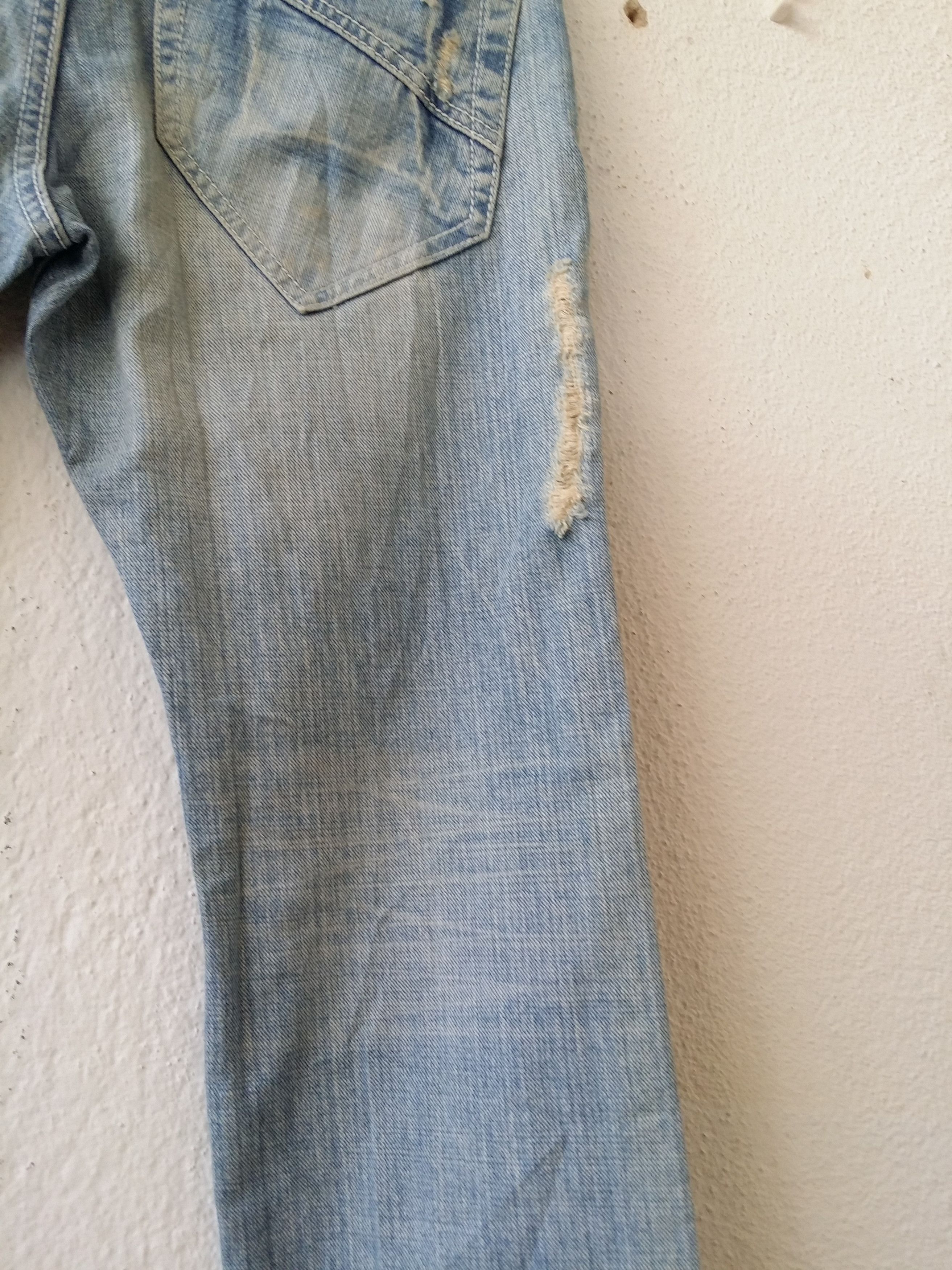 Boycott Japanese Brand Boycott Distressed Washed Ripped Style Size US 34 / EU 50 - 12 Thumbnail