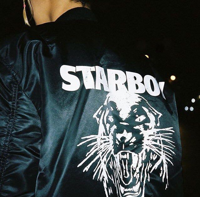 ALPHA INDUSTRIES XO THE WEEKND STARGIRL BOMBER JACKET