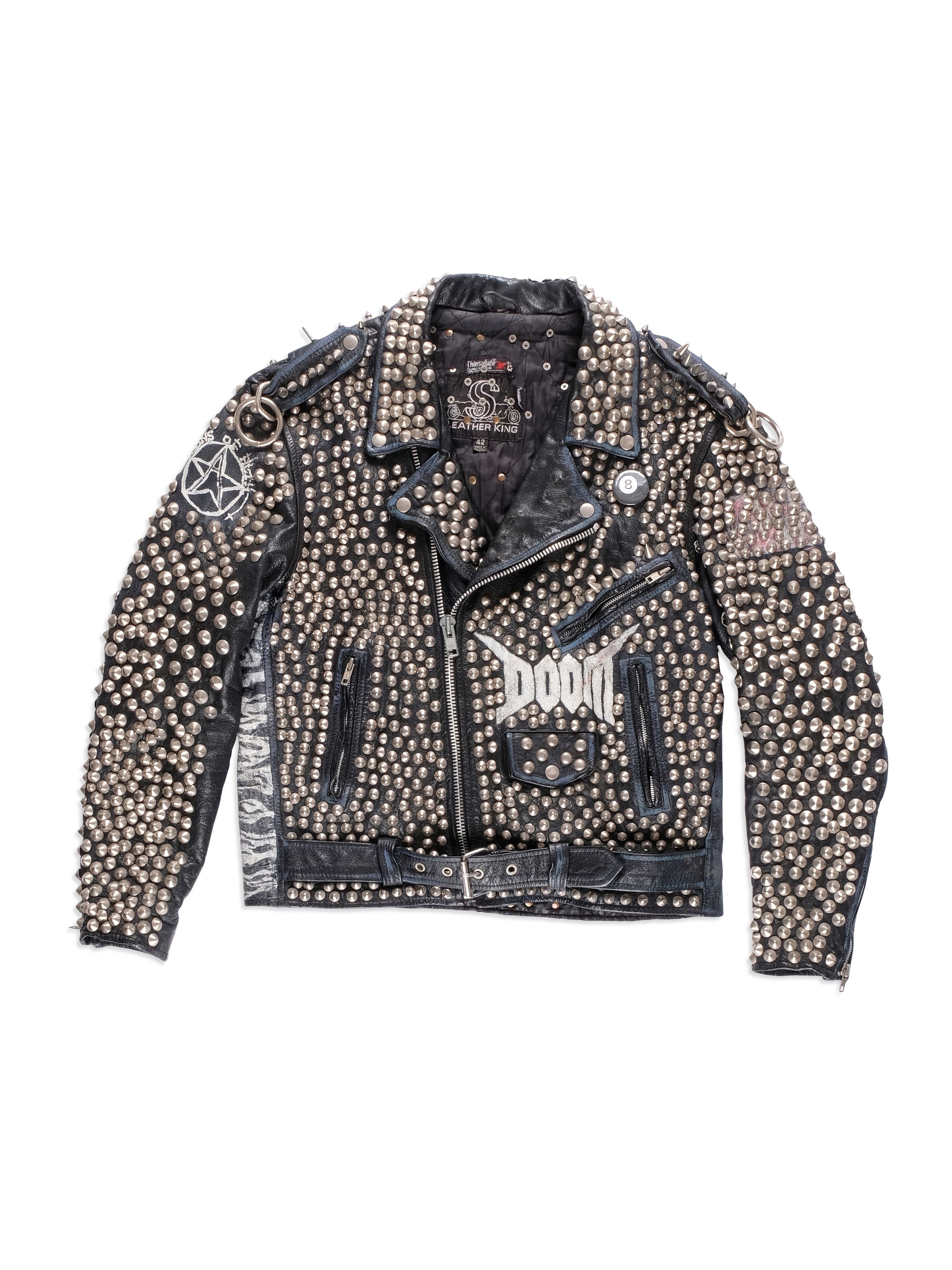 Matt's Personal Studded Leather Jacket