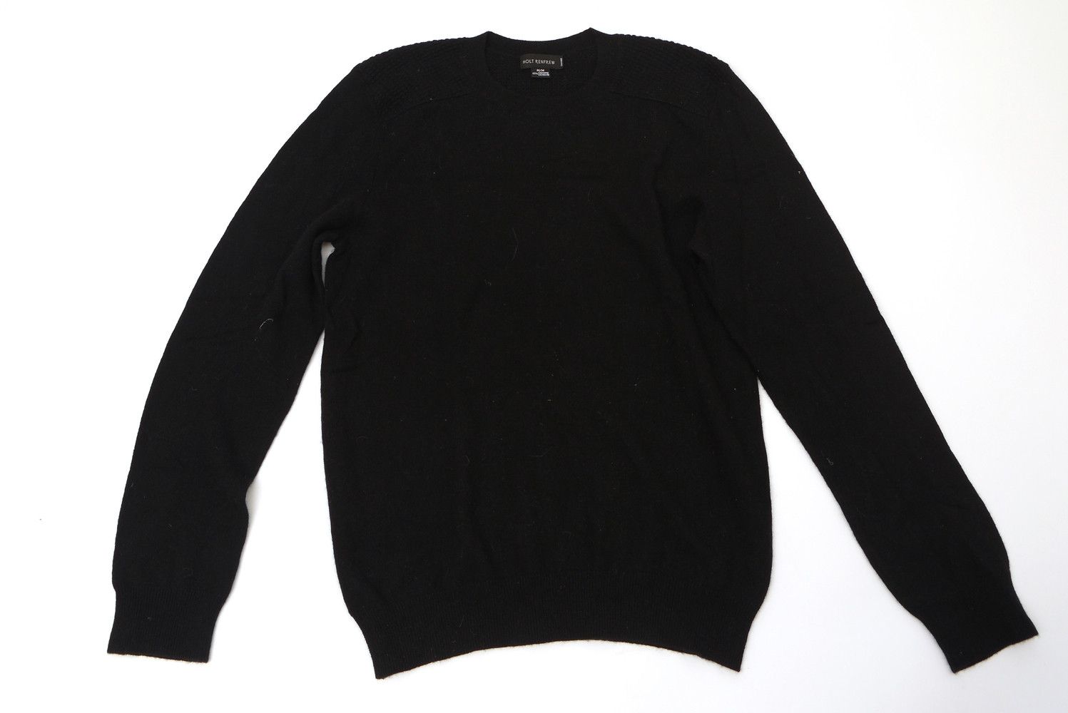 Holt Renfrew Black 100% Cashmere Sweater | Grailed