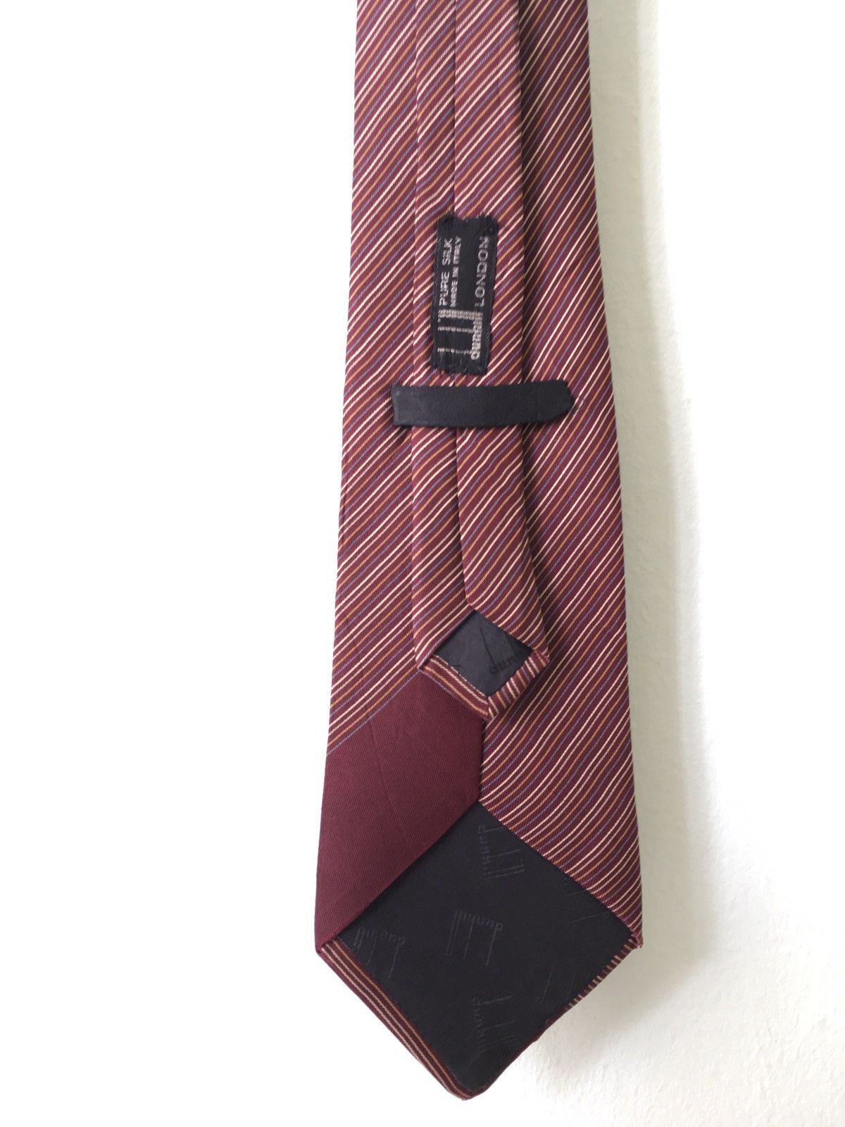Alfred Dunhill Vintage Dunhill Narrow Tie Size ONE SIZE - 2 Thumbnail